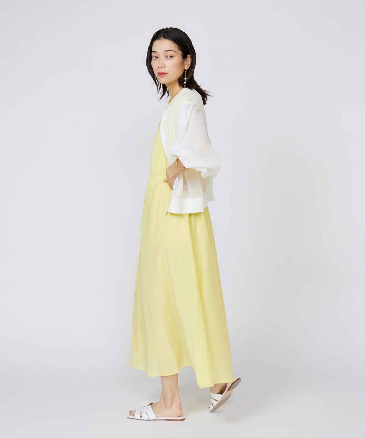 INED「タックワンピース」|ワンピース|