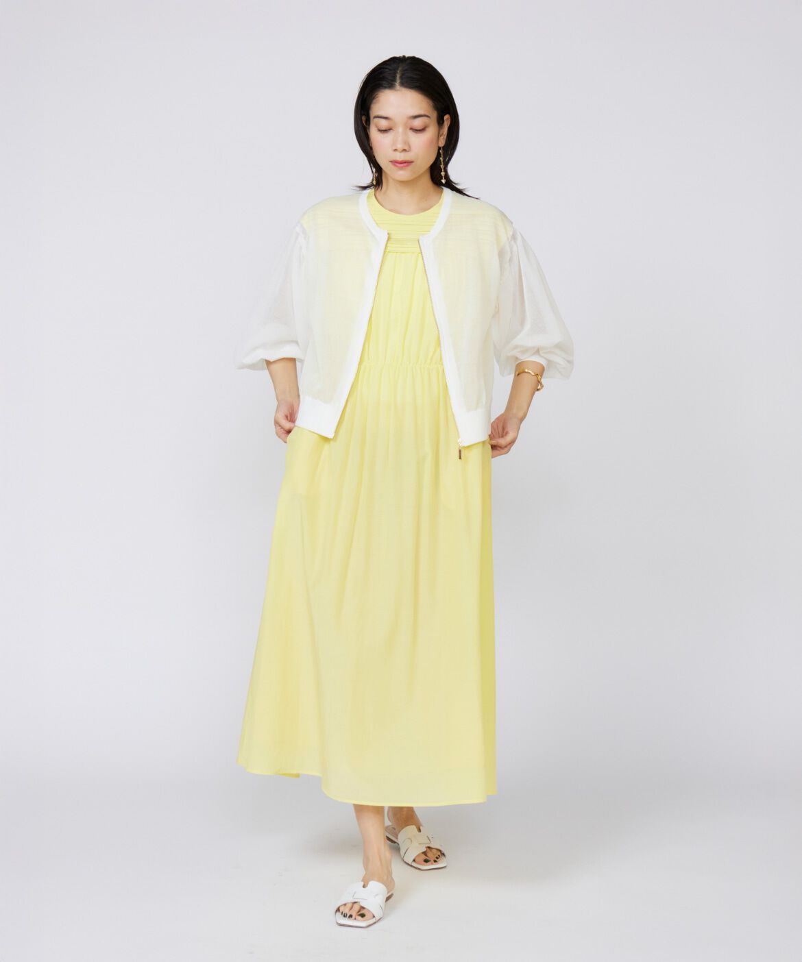 INED「タックワンピース」|ワンピース|