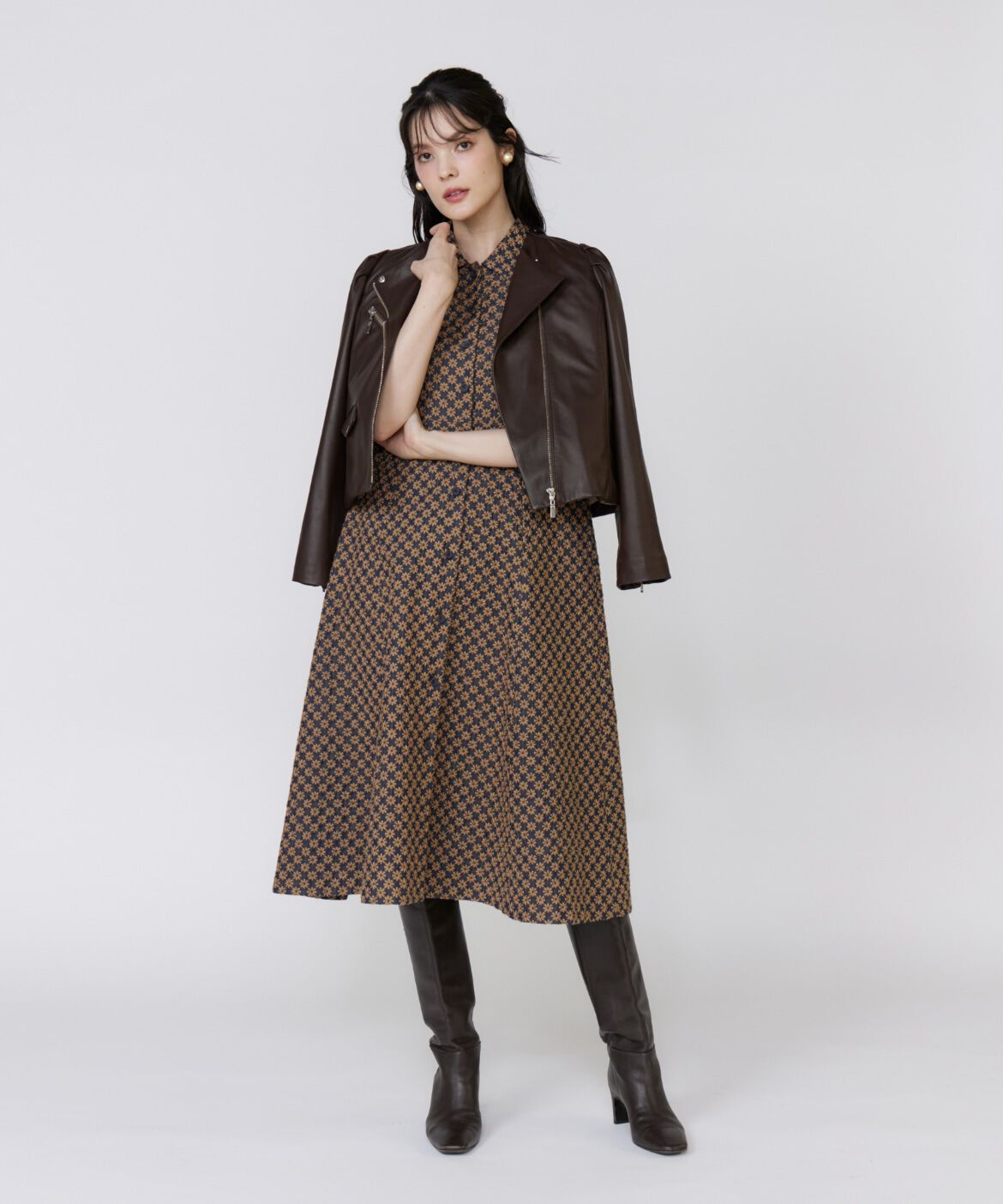 Maglie le cassetto「《ﾌﾗﾝﾄﾞﾙ45周年限定ｺﾚｸｼｮﾝ》《大きいｻｲｽﾞ》ﾌﾗﾜｰ刺  」|ワンピース|