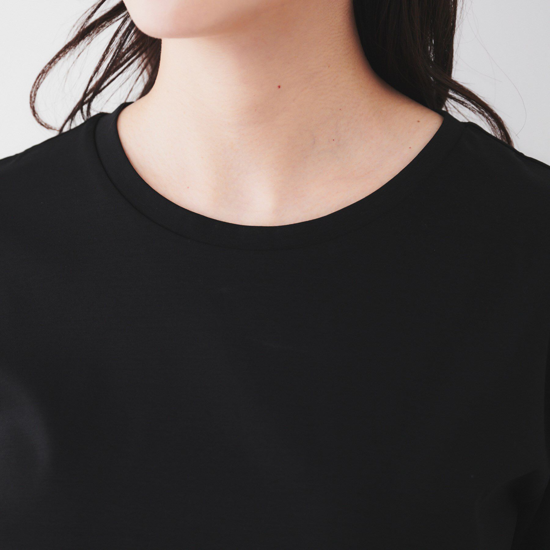 UNTITLED「【コットン100/丸首/シンプル】アイスクリアコットン Tシャツ」|Tシャツ・カットソー|