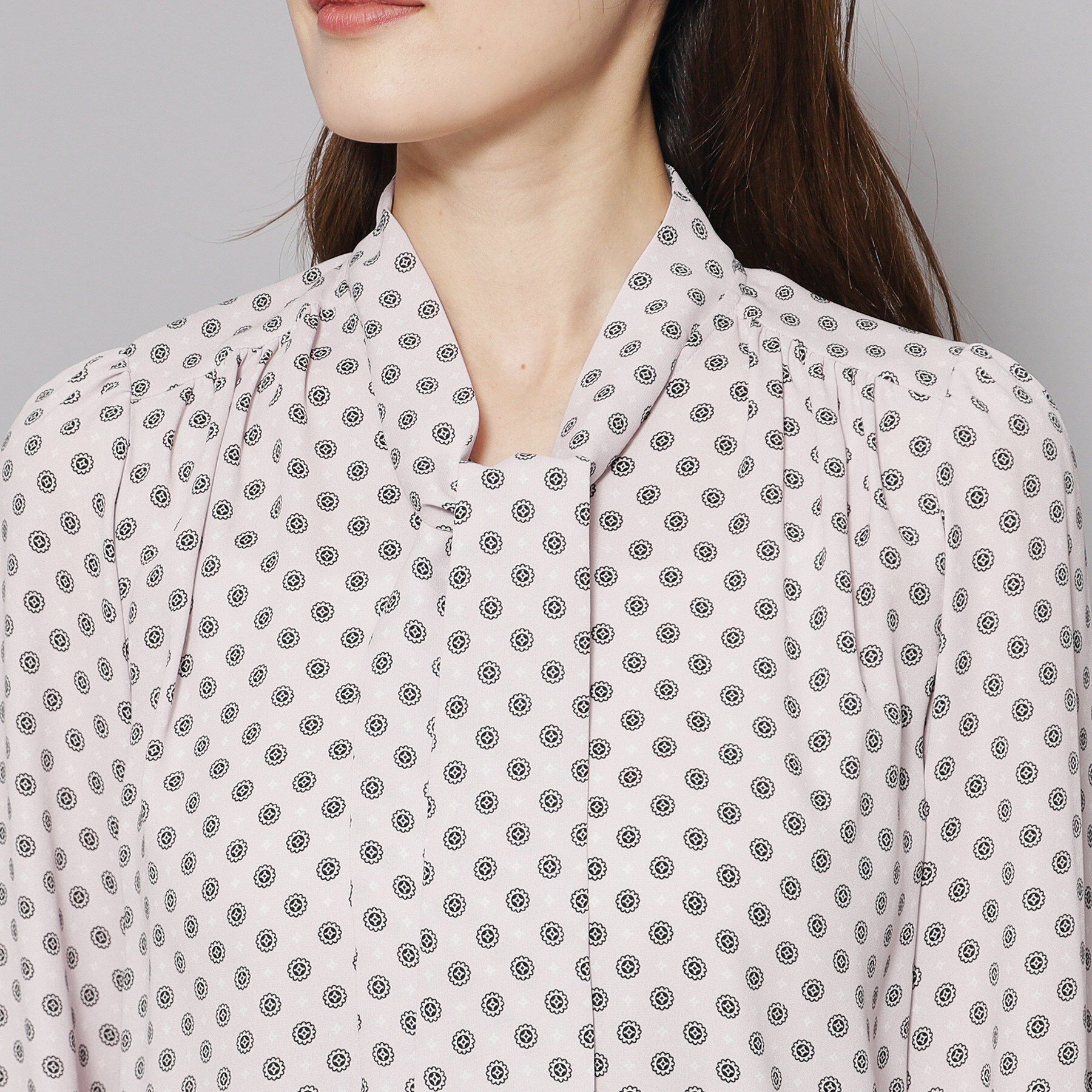 COUP DE CHANCE「【洗える】ボウタイブラウス」|シャツ・ブラウス|