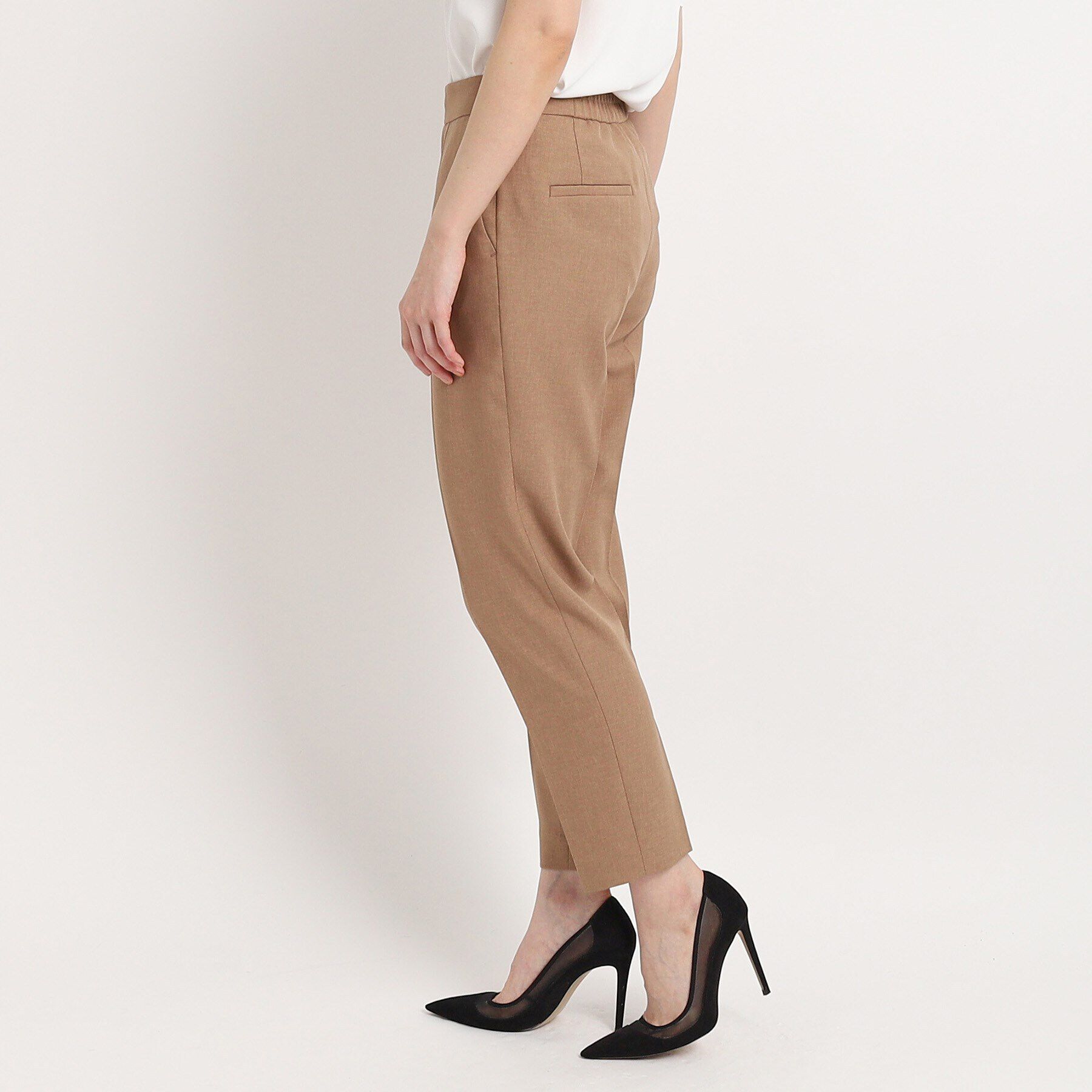 COUP DE CHANCE「【洗える／日本製／セットアップ可／通勤】すっきりしたシルエットのテーパードパンツ」|その他|