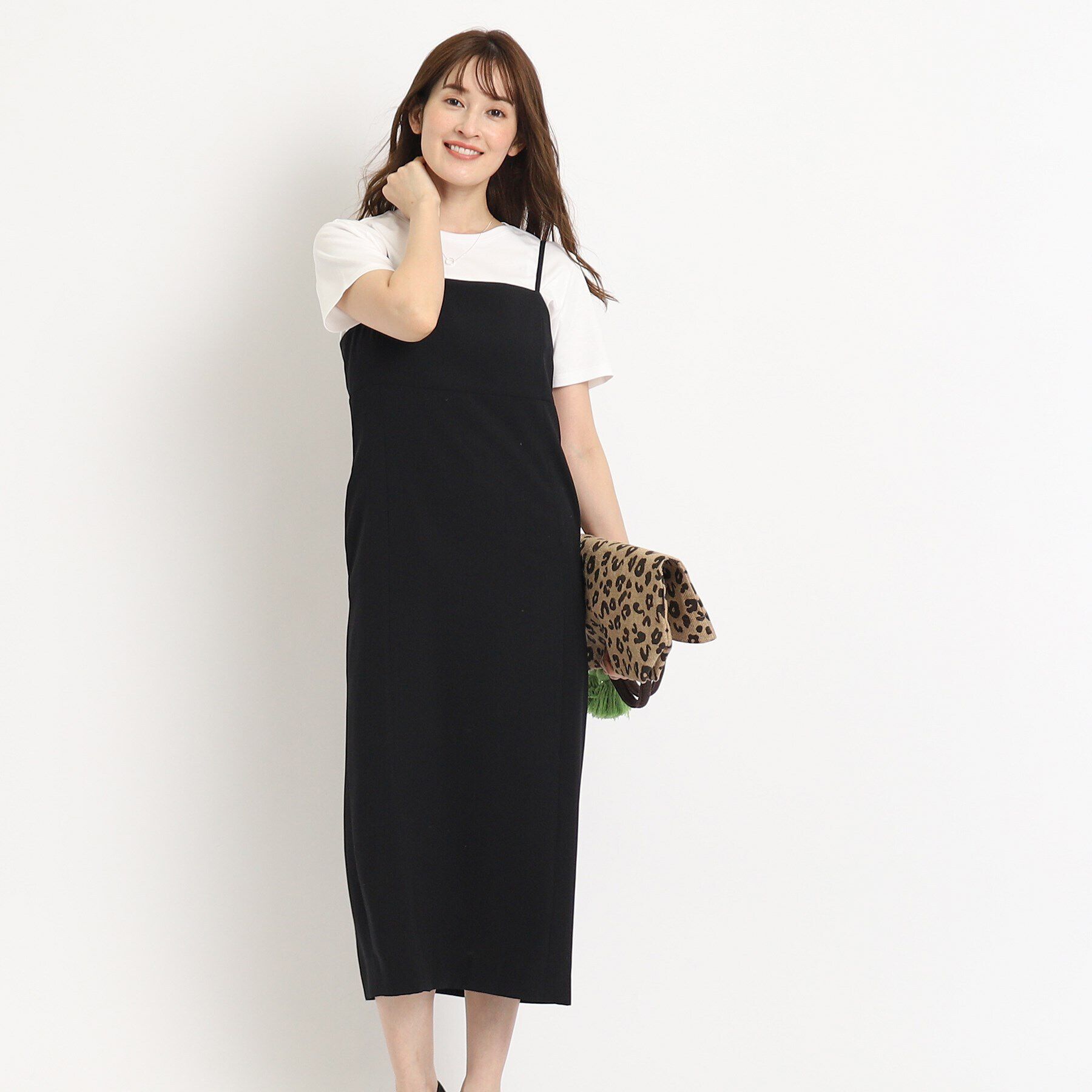 COUP DE CHANCE「【洗える／日本製／アジャスター付】キャミワンピース」|ワンピース|