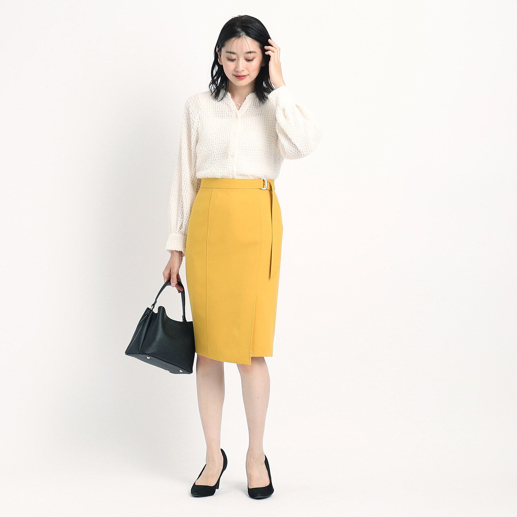 COUP DE CHANCE「【洗える】タイトシルエットのスカート」|スカート|