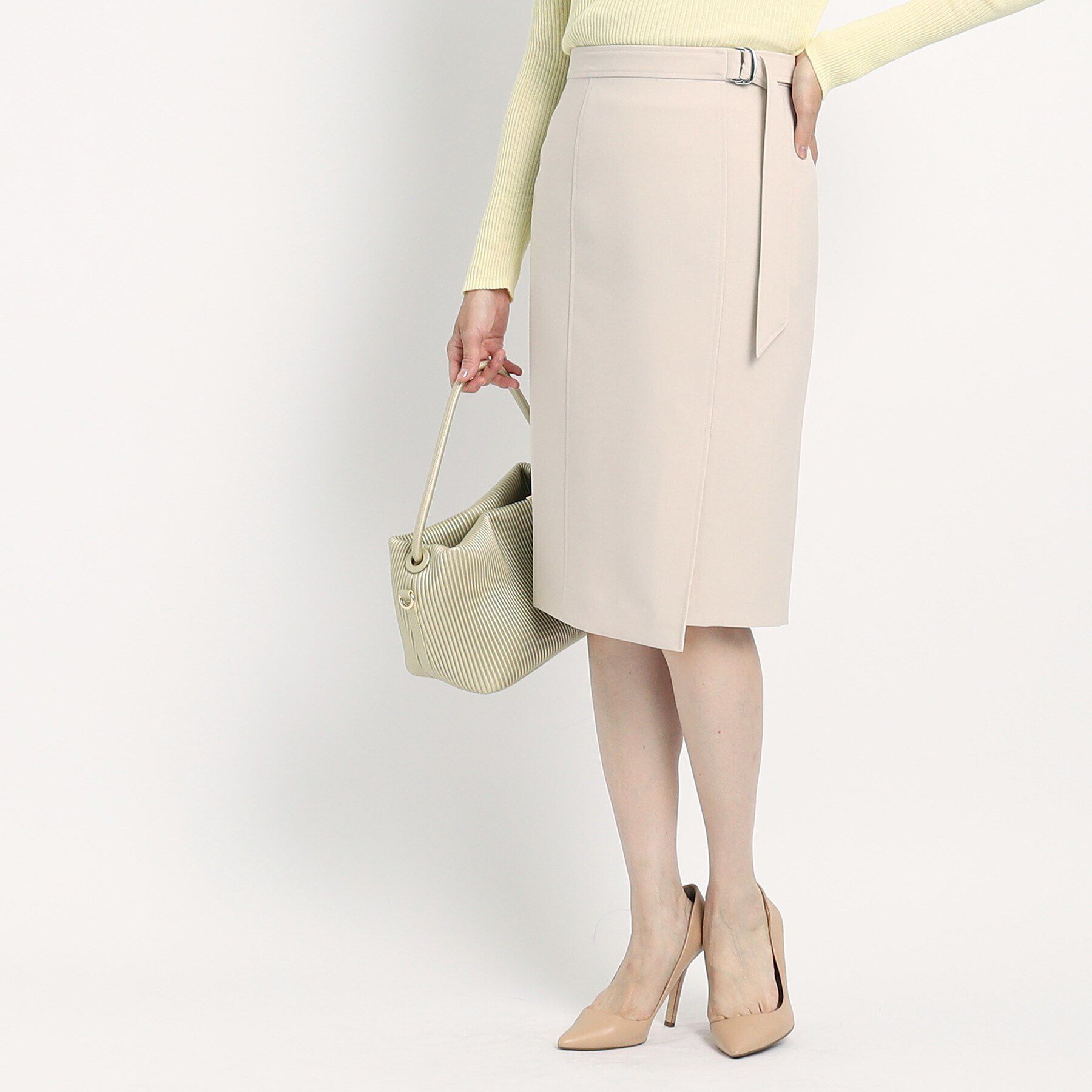 COUP DE CHANCE「【洗える】タイトシルエットのスカート」|スカート|ｸﾞﾚｰｼﾞｭ(050)