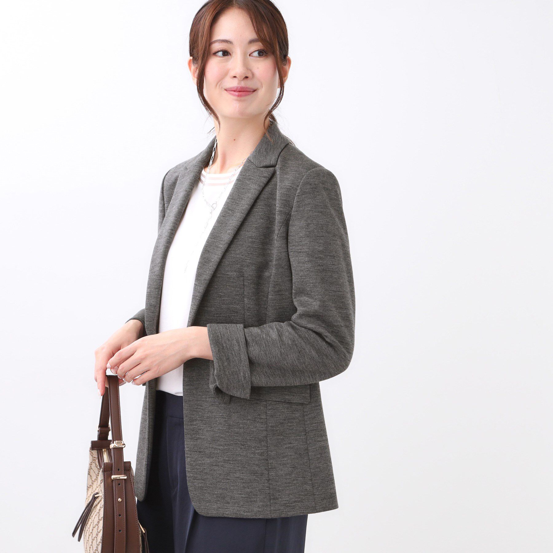 Reflect「【匠シリーズ／パンツスタイルにおすすめ◎／セットアップ可】匠ジャケット／ロングテーラード」|テーラードジャケット|