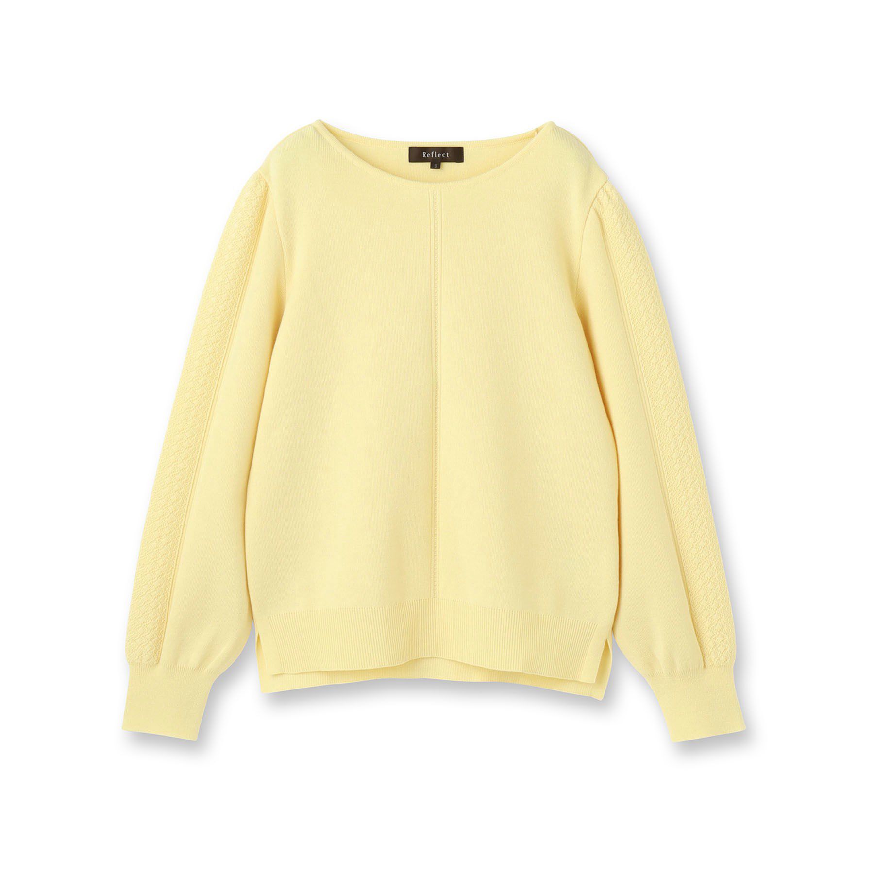 Reflect「【選べる8色／スカートにもパンツにも◎】ウール混ボートネックニット」|ニット・セーター|