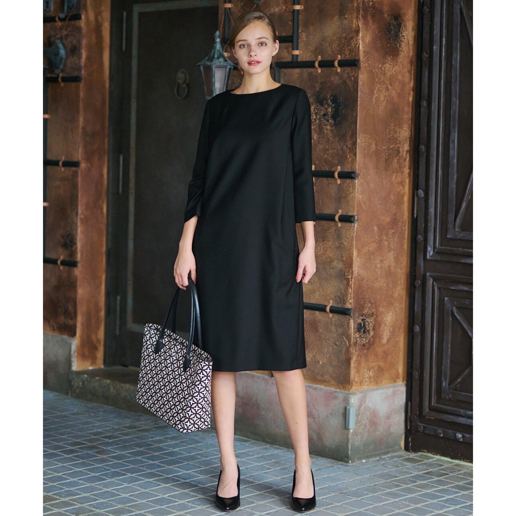 DRESSTERIOR「【セットアップ可】ブラックフォーマルワンピース」|ワンピース|