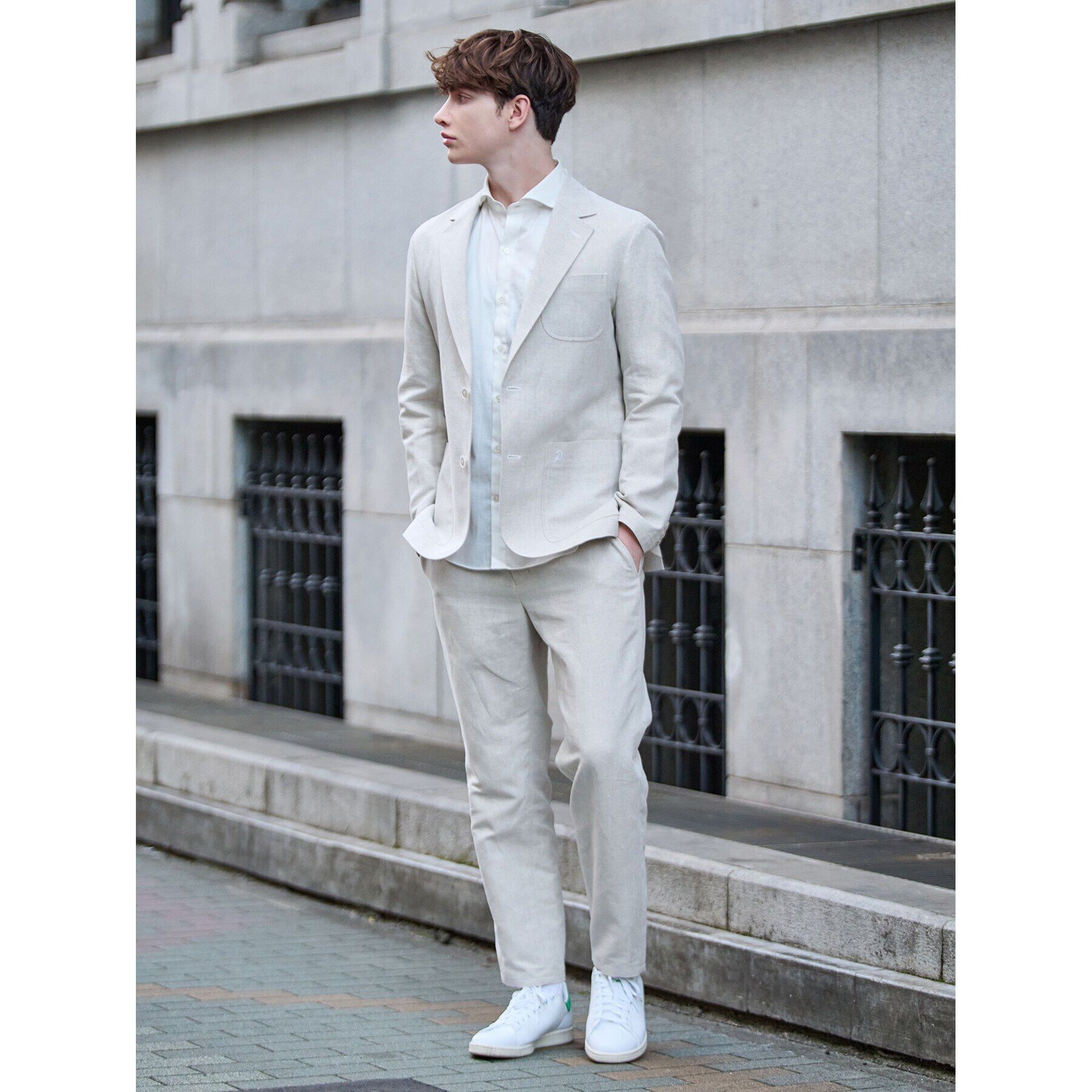 DRESSTERIOR「【Safari5月号掲載】【セットアップ可】リネンコットンパンツ」|その他|