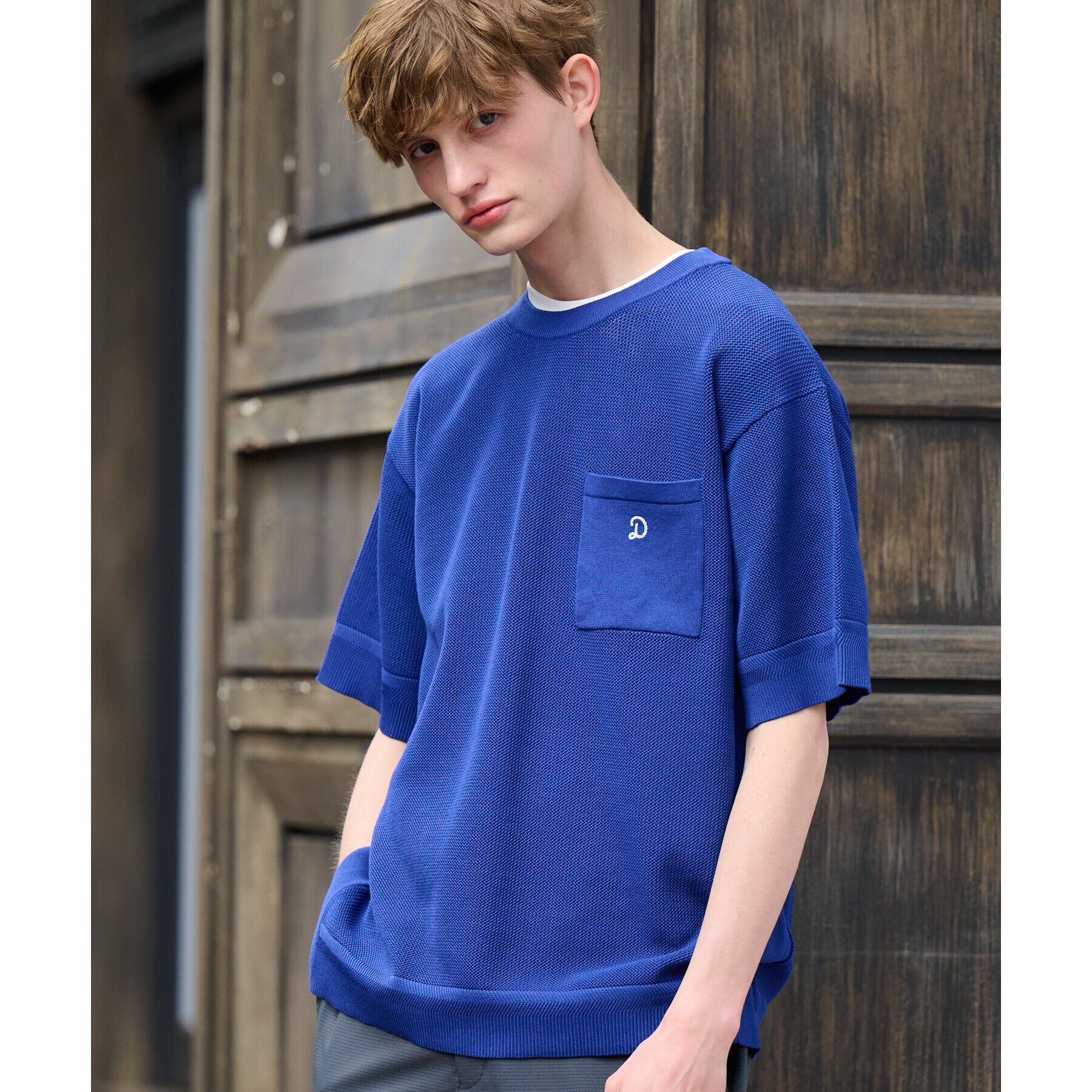 DRESSTERIOR「ドライメッシュ コットンニット」|ニット・セーター|