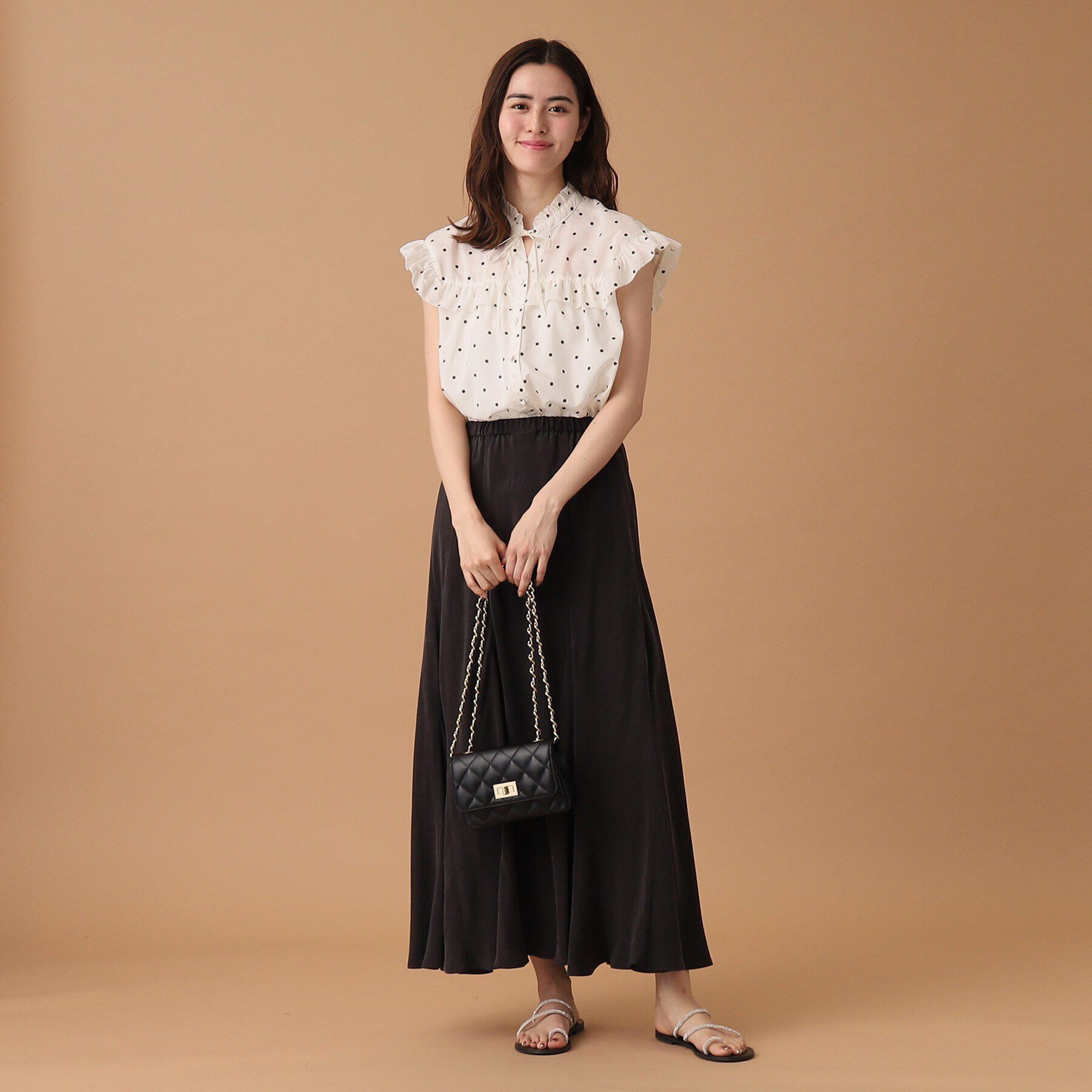 DRESSTERIOR「【洗える/大人カジュアル】キュプラフィブリルスカート」|スカート|