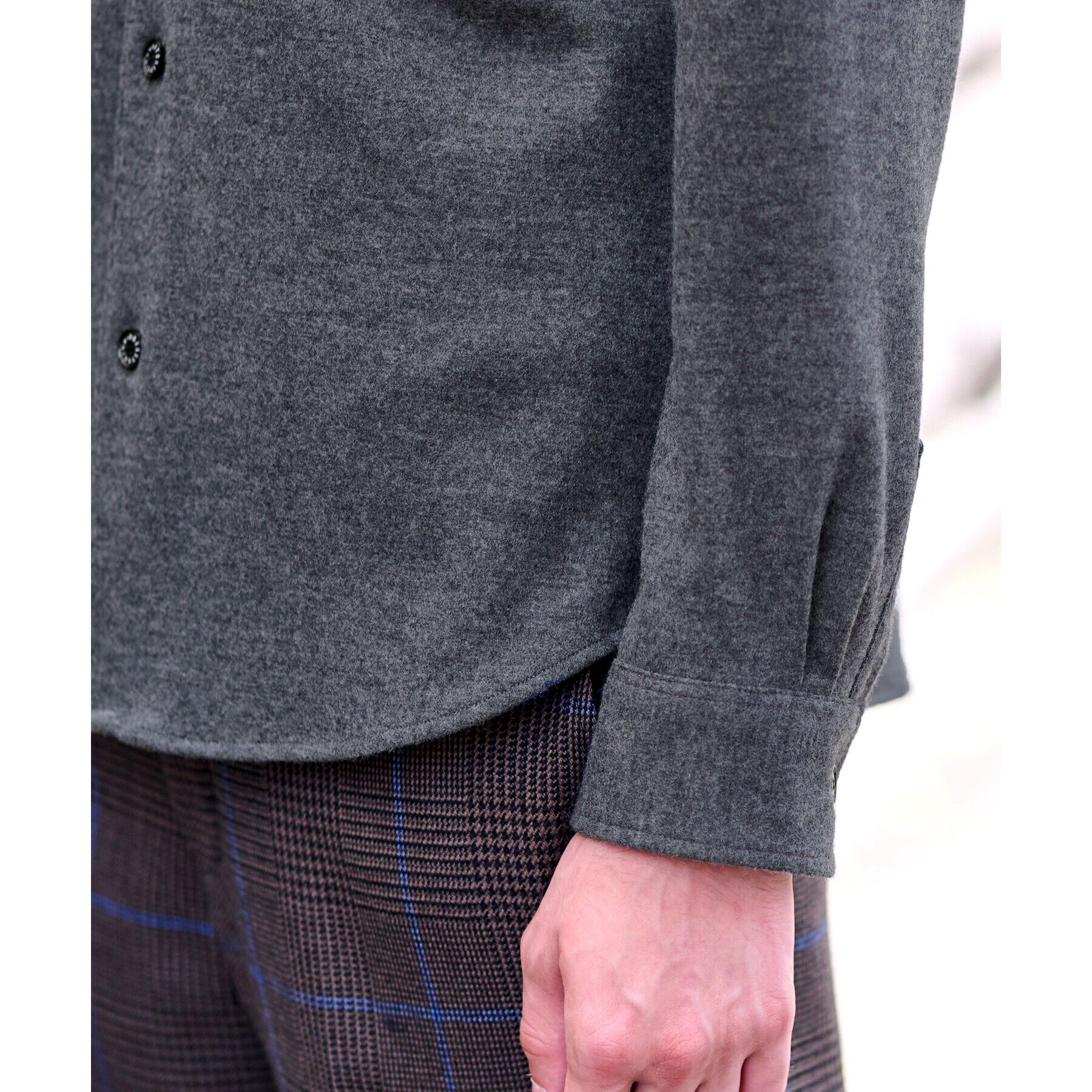 DRESSTERIOR「ニットソーシャツ」|シャツ・ブラウス|