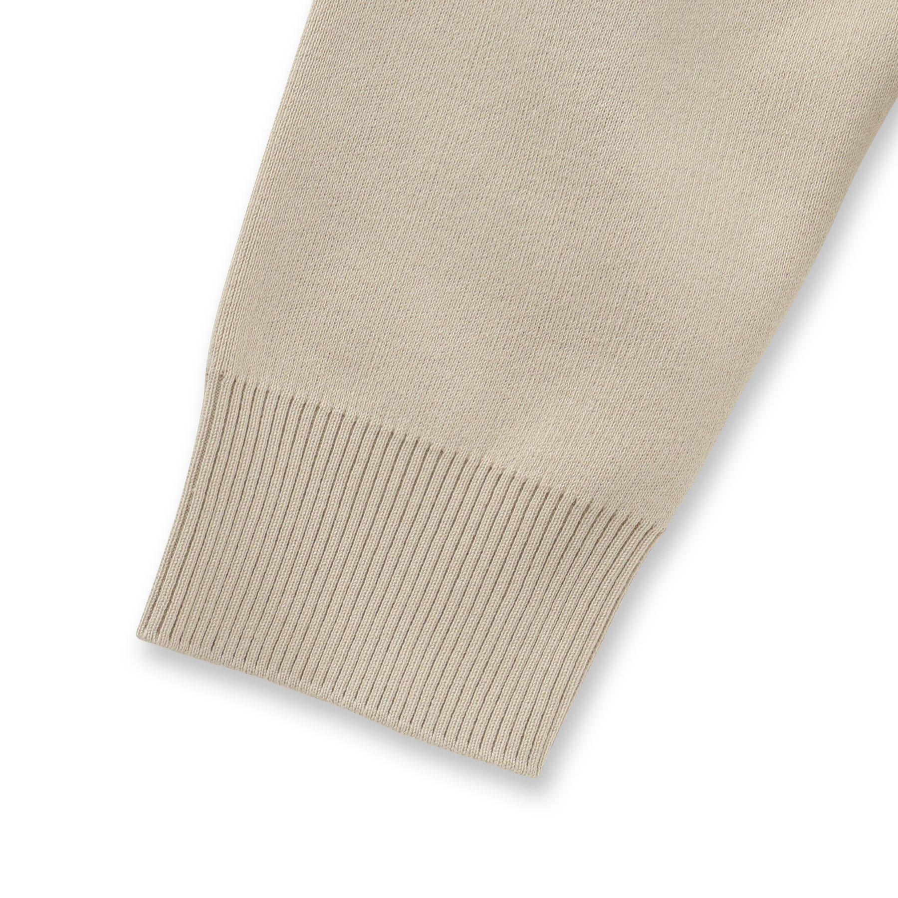 DRESSTERIOR「コットンスムース アームラインクルーネックニット」|ニット・セーター|