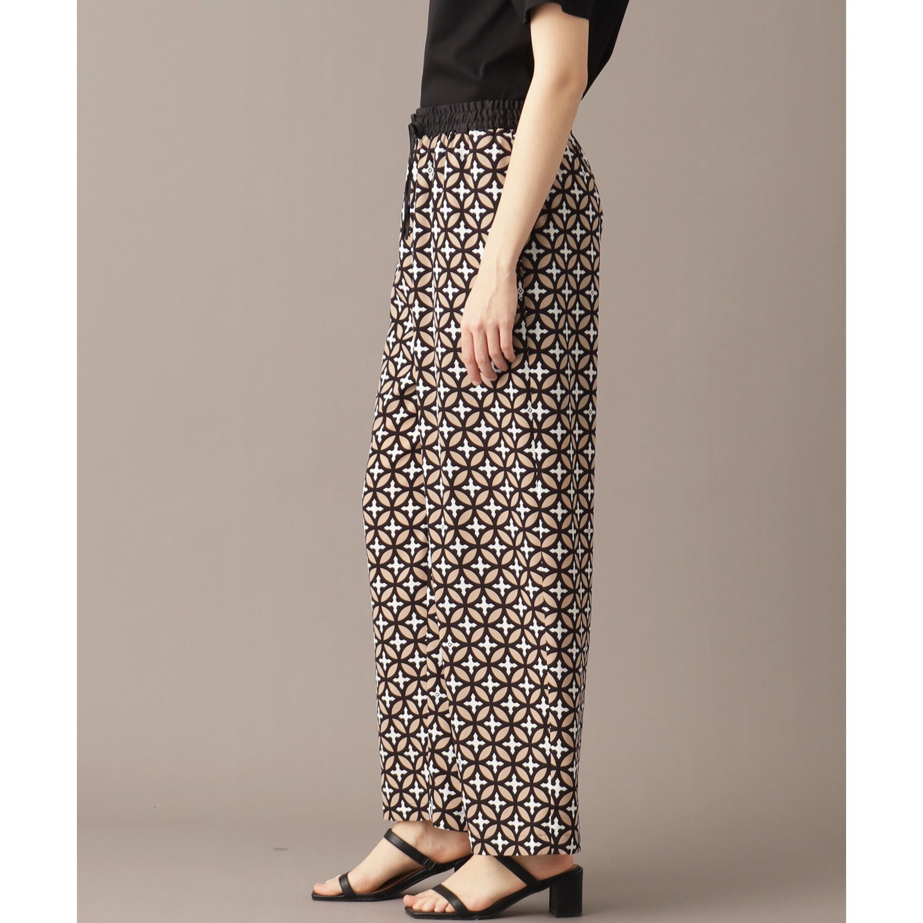 DRESSTERIOR「【ウエストゴム/オリジナル柄】オーバーラップサークルイージーパンツ」|その他|