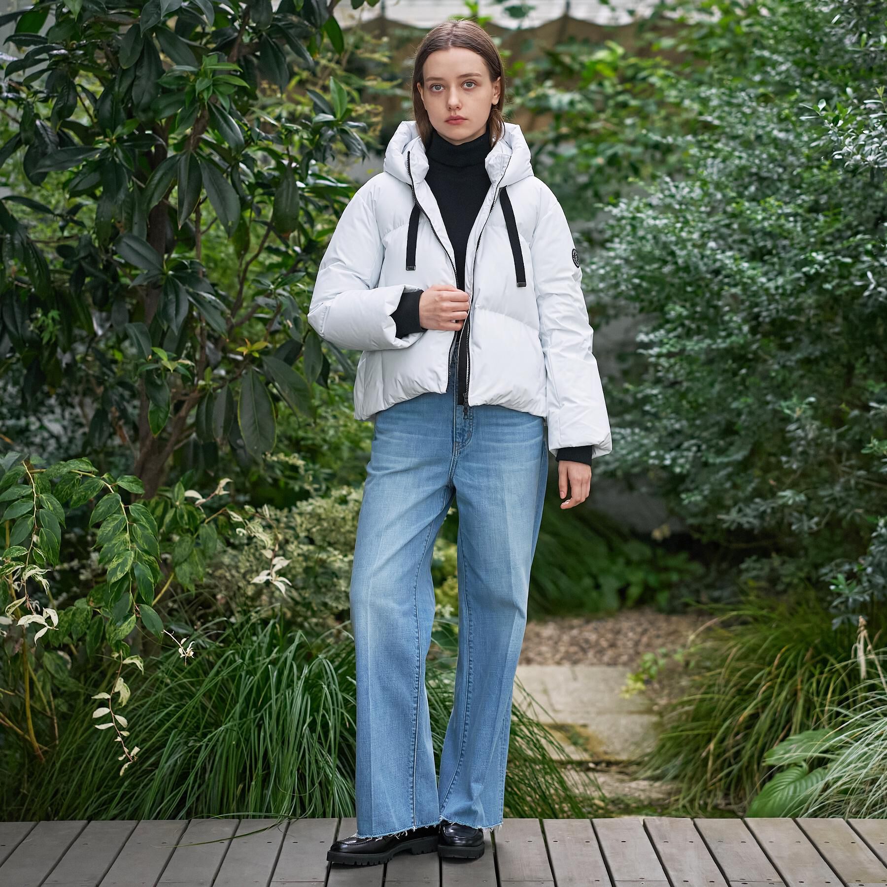 DRESSTERIOR「【CLASSY.12月号掲載】フーデッドショートダウン」|ダウン|