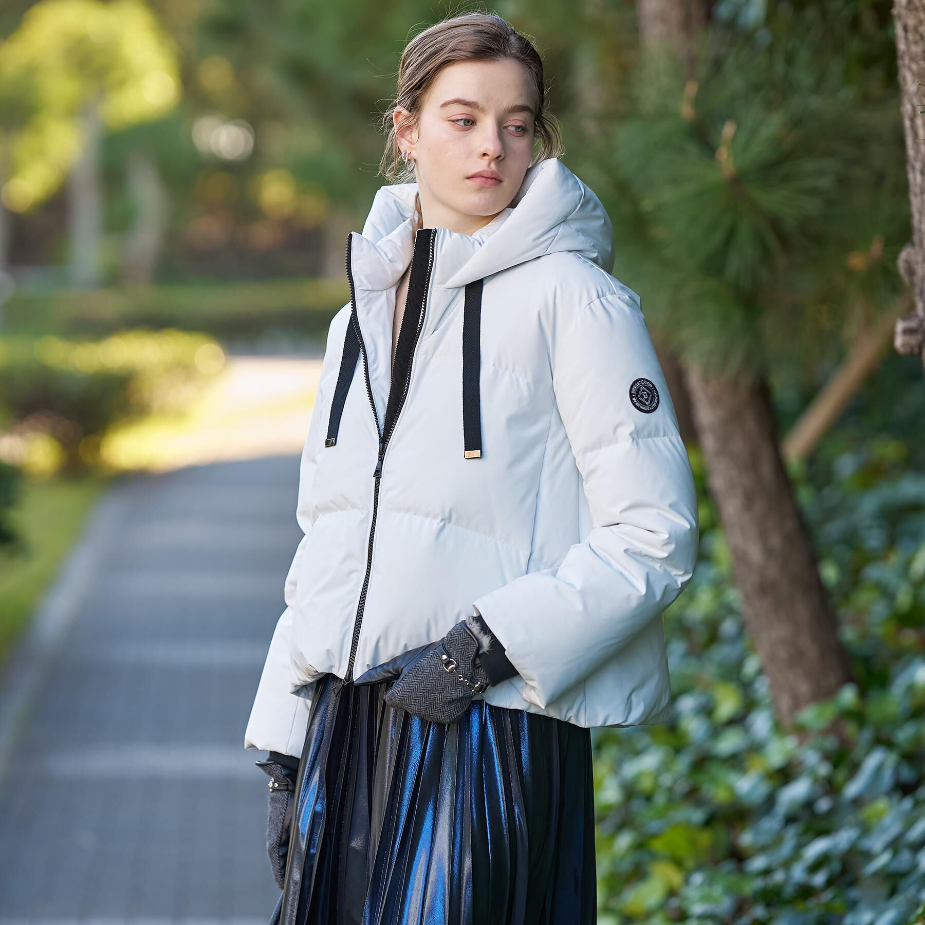 DRESSTERIOR「【CLASSY.12月号掲載】フーデッドショートダウン」|ダウン|