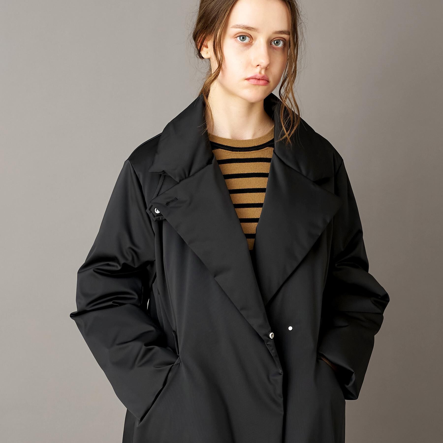 DRESSTERIOR「Aラインステッチレスダウン」|ダウン|