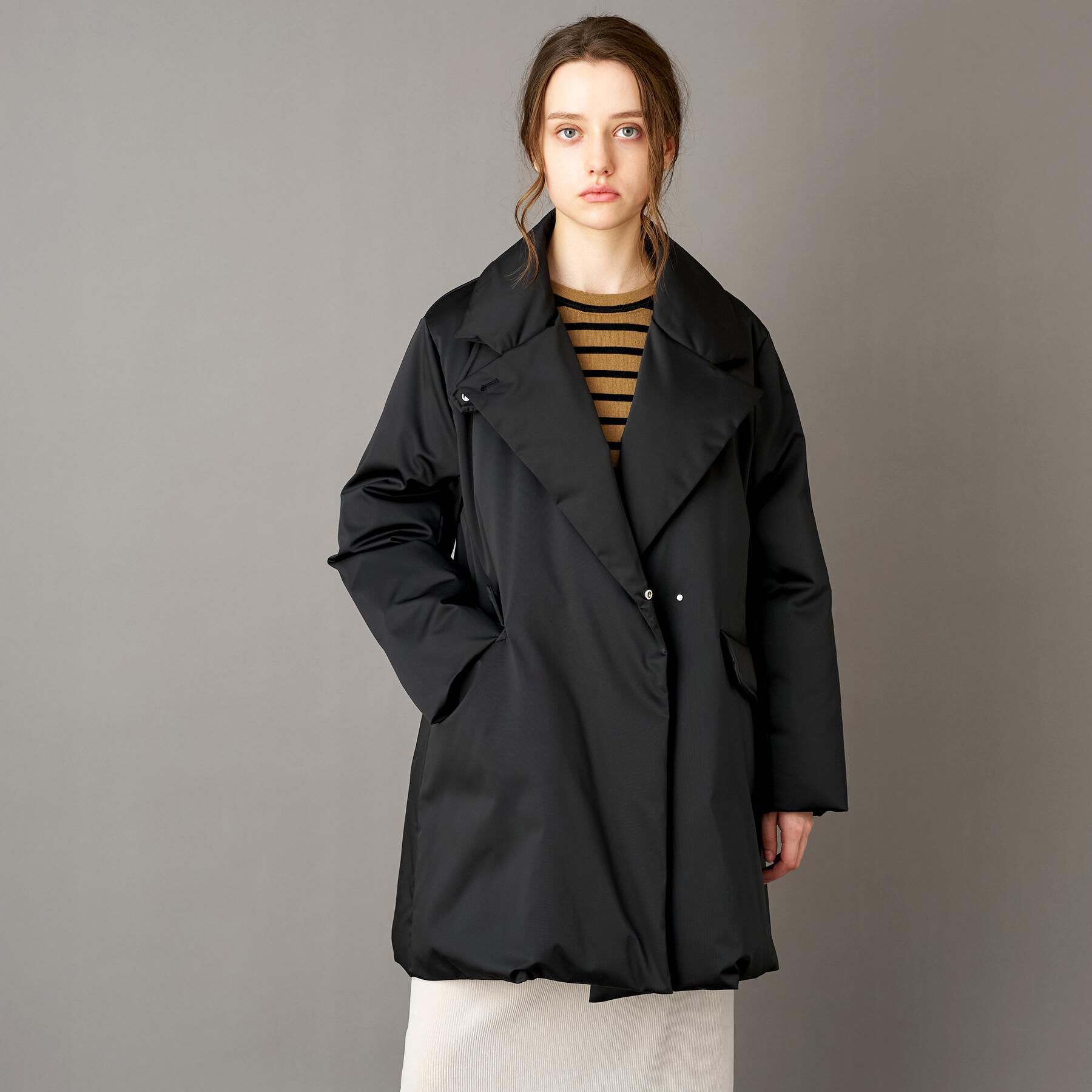 DRESSTERIOR「Aラインステッチレスダウン」|ダウン|