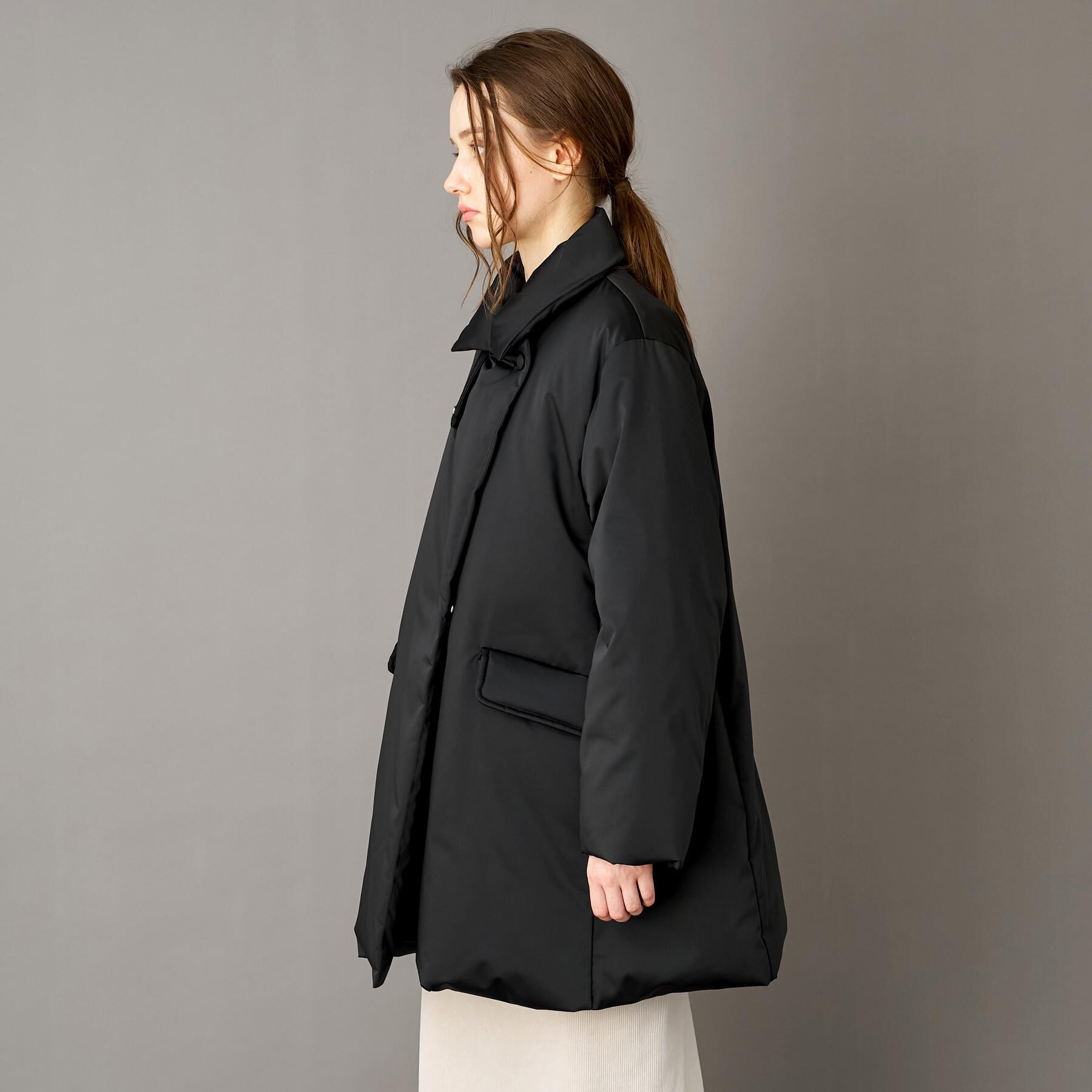 DRESSTERIOR「Aラインステッチレスダウン」|ダウン|