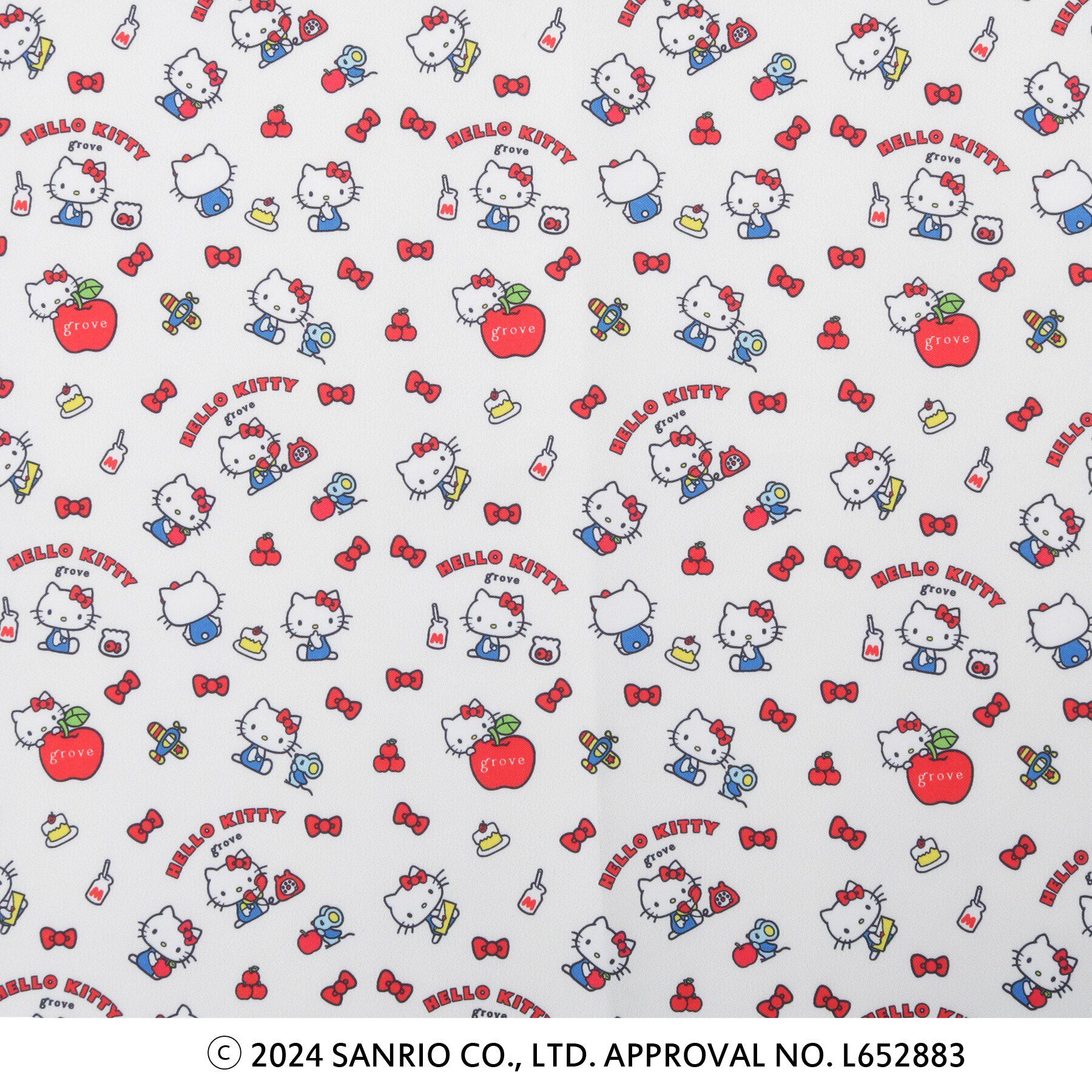 grove「【ハローキティ】リボンハンドルショルダー」|ショルダー・メッセンジャー|