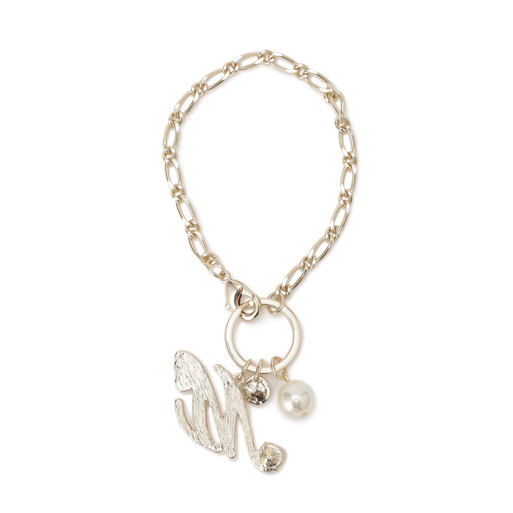 grove「アソートイニシャルバッグチャーム」|キーケース|