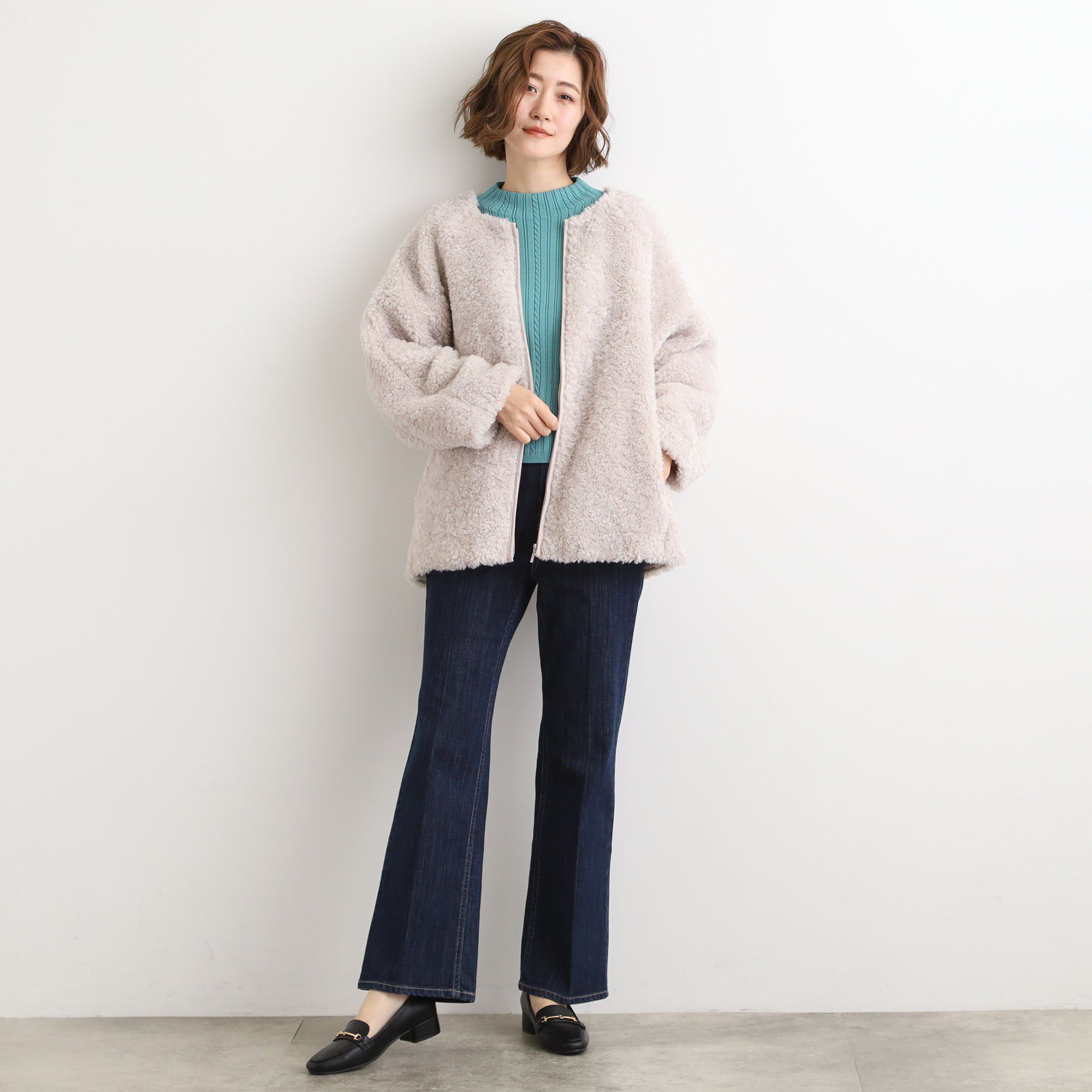 grove「【名品アウター/3WAY・はっ水】ボアライナー付きモッズコート」|ミリタリー・モッズコート|