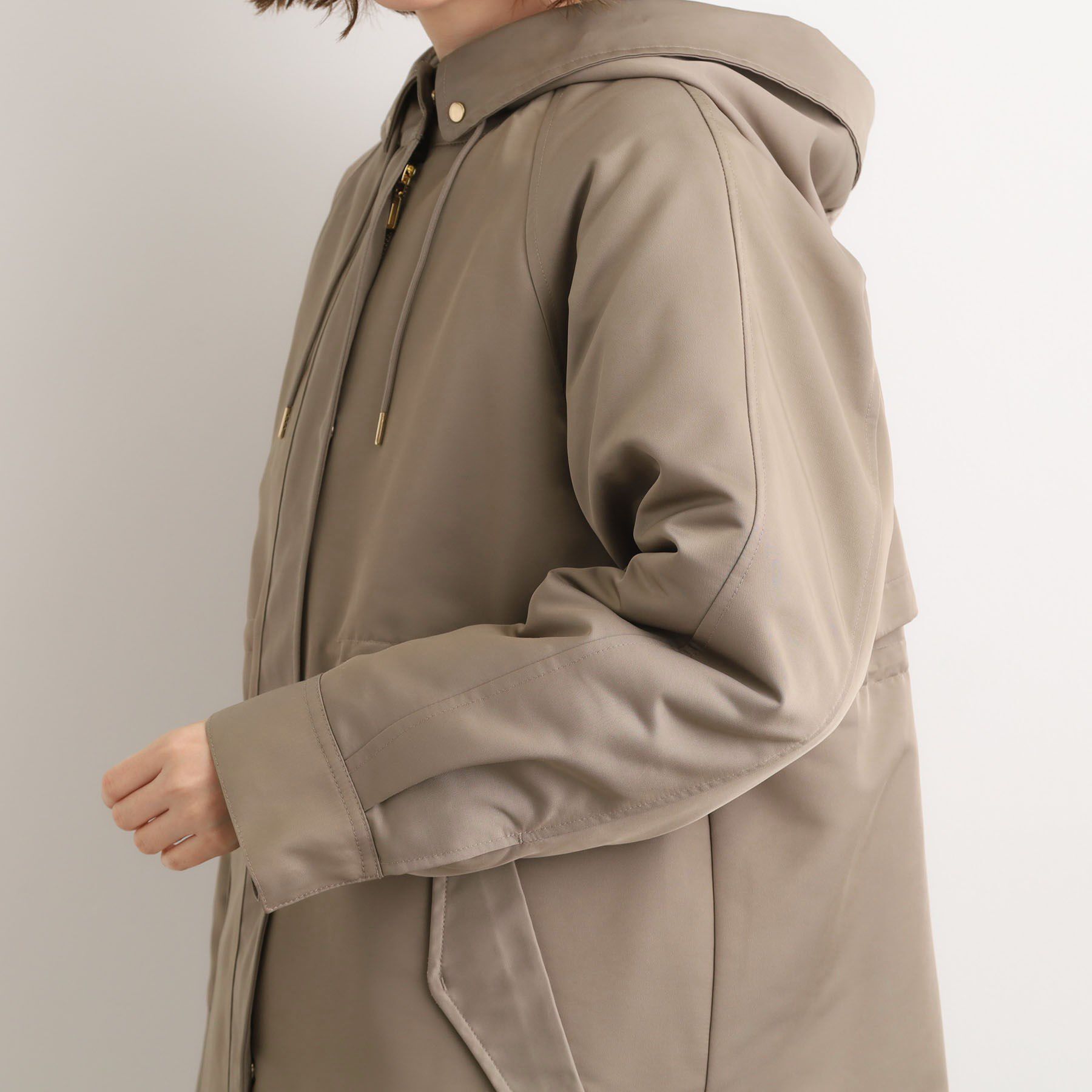 grove「【名品アウター/3WAY・はっ水】ボアライナー付きモッズコート」|ミリタリー・モッズコート|