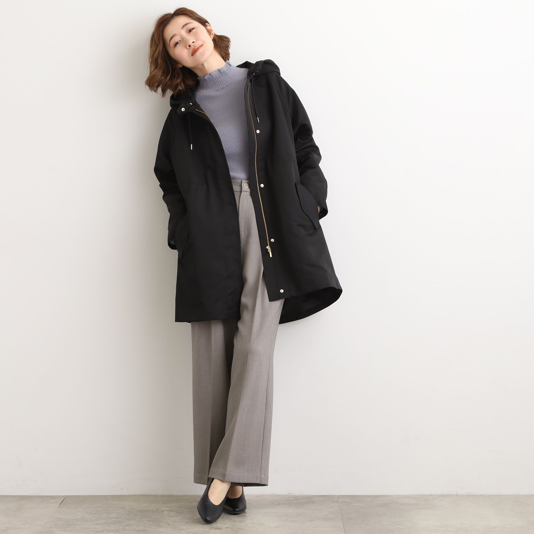 grove「【名品アウター/3WAY・はっ水】ボアライナー付きモッズコート」|ミリタリー・モッズコート|