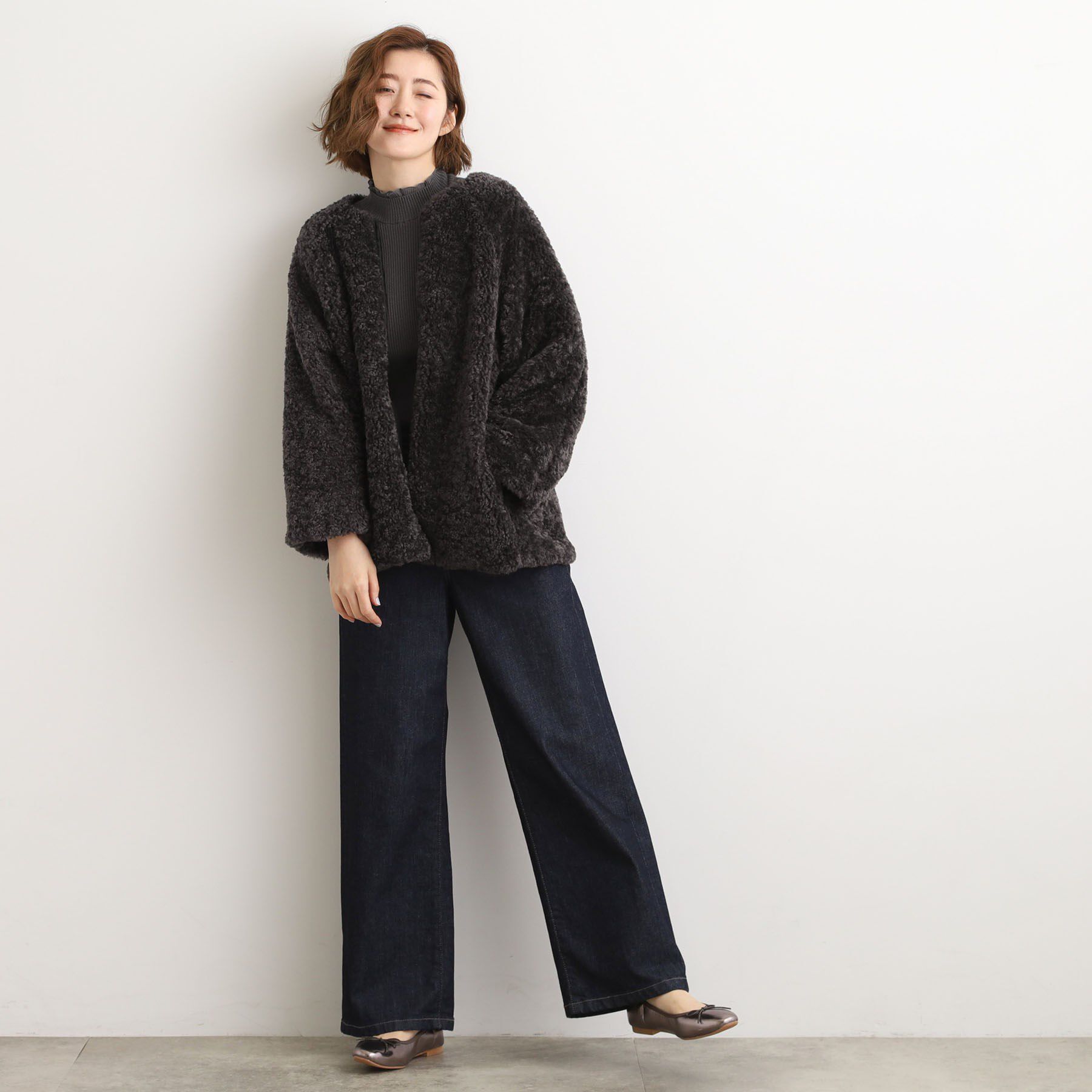 grove「【名品アウター/3WAY・はっ水】ボアライナー付きモッズコート」|ミリタリー・モッズコート|