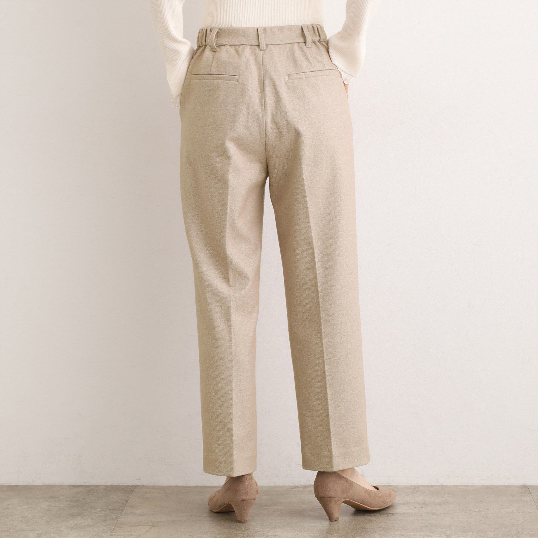 grove「きれいめシルエットに、心地よさを仕込んで　スーパーストレッチ起毛テーパードパンツ」|その他|