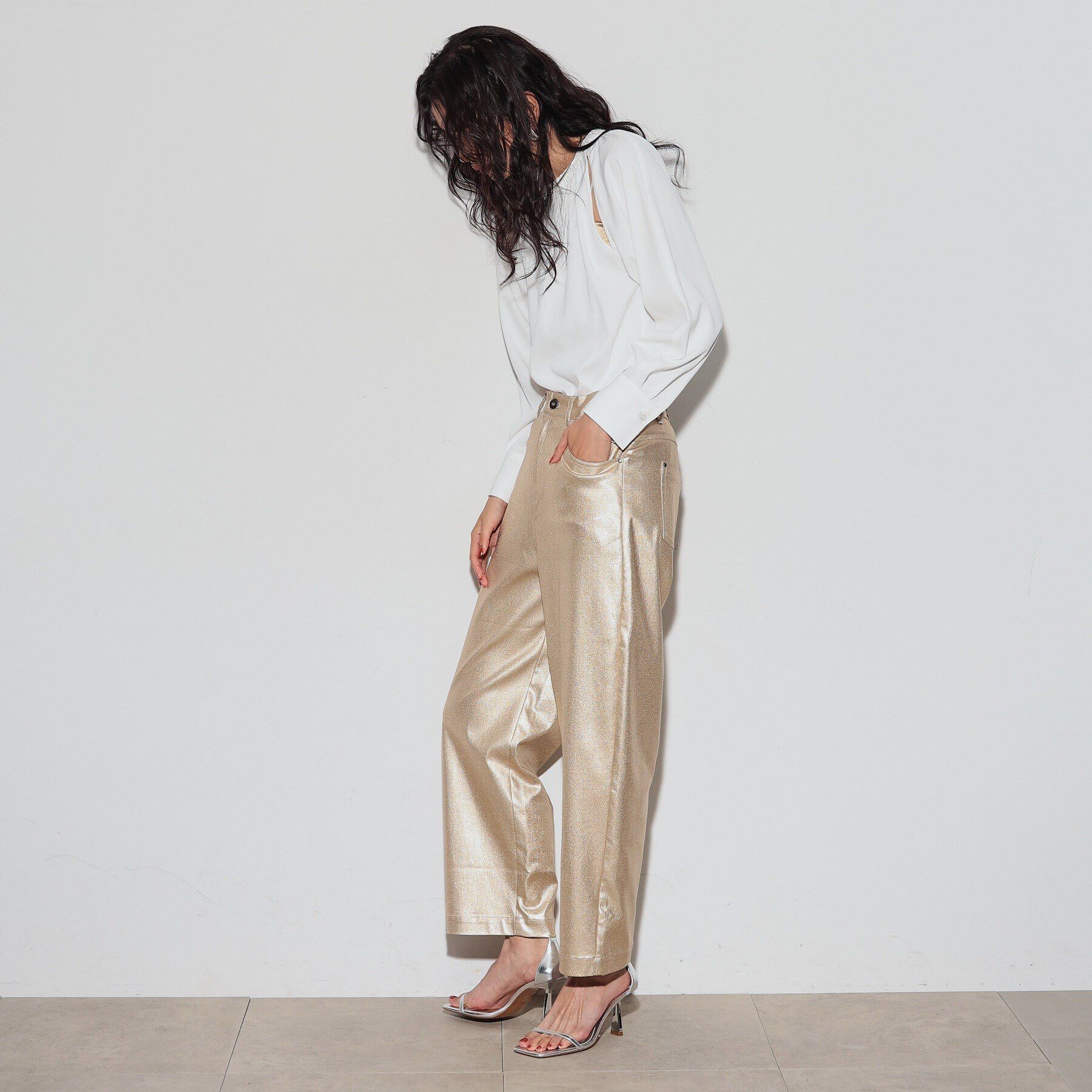 GALLEST「グリッターストレッチパンツ」|その他|