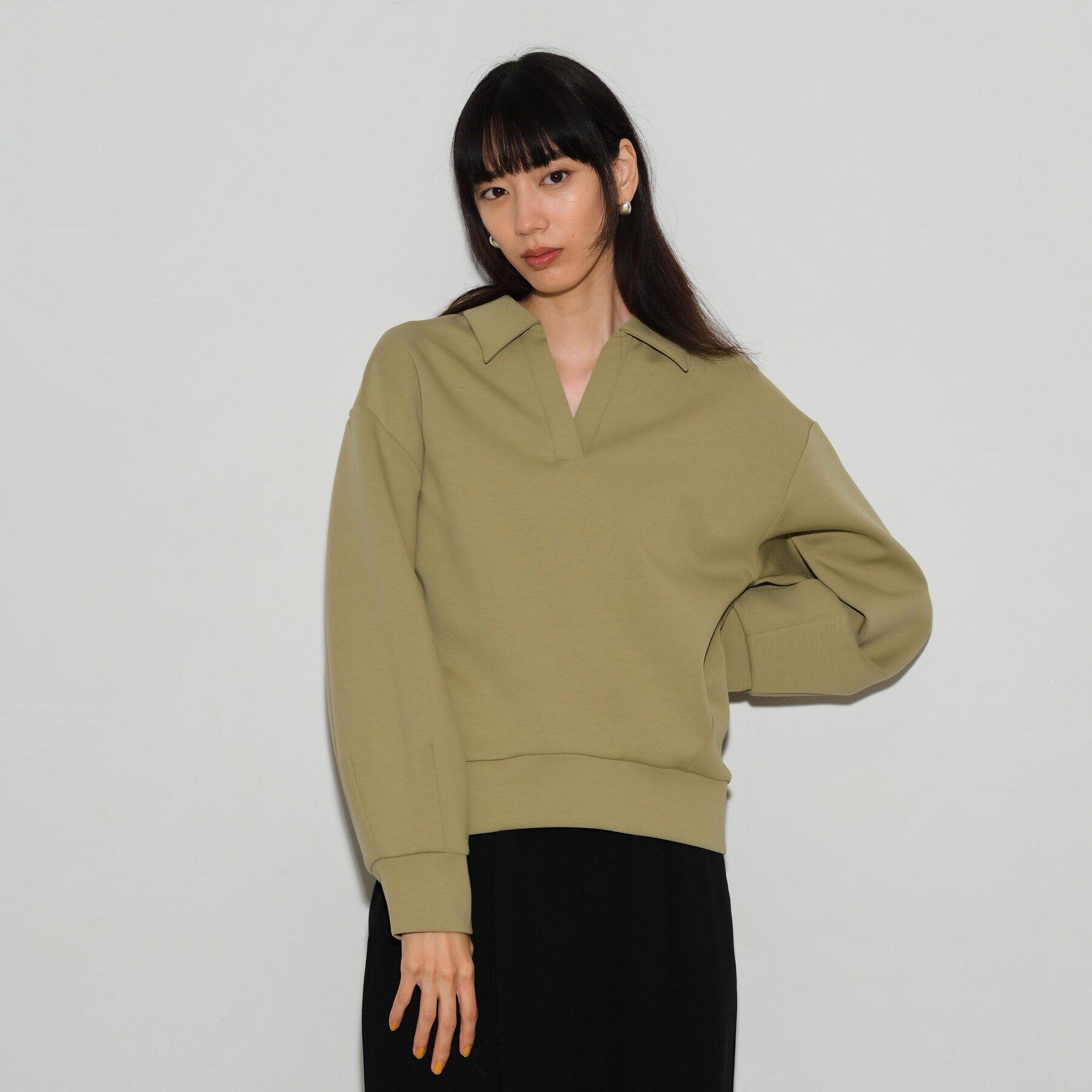 GALLEST「ボンディングスキッパーポロTOPS」|Tシャツ・カットソー|