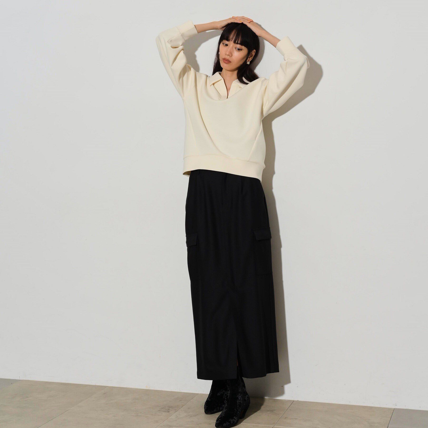 GALLEST「ボンディングスキッパーポロTOPS」|Tシャツ・カットソー|