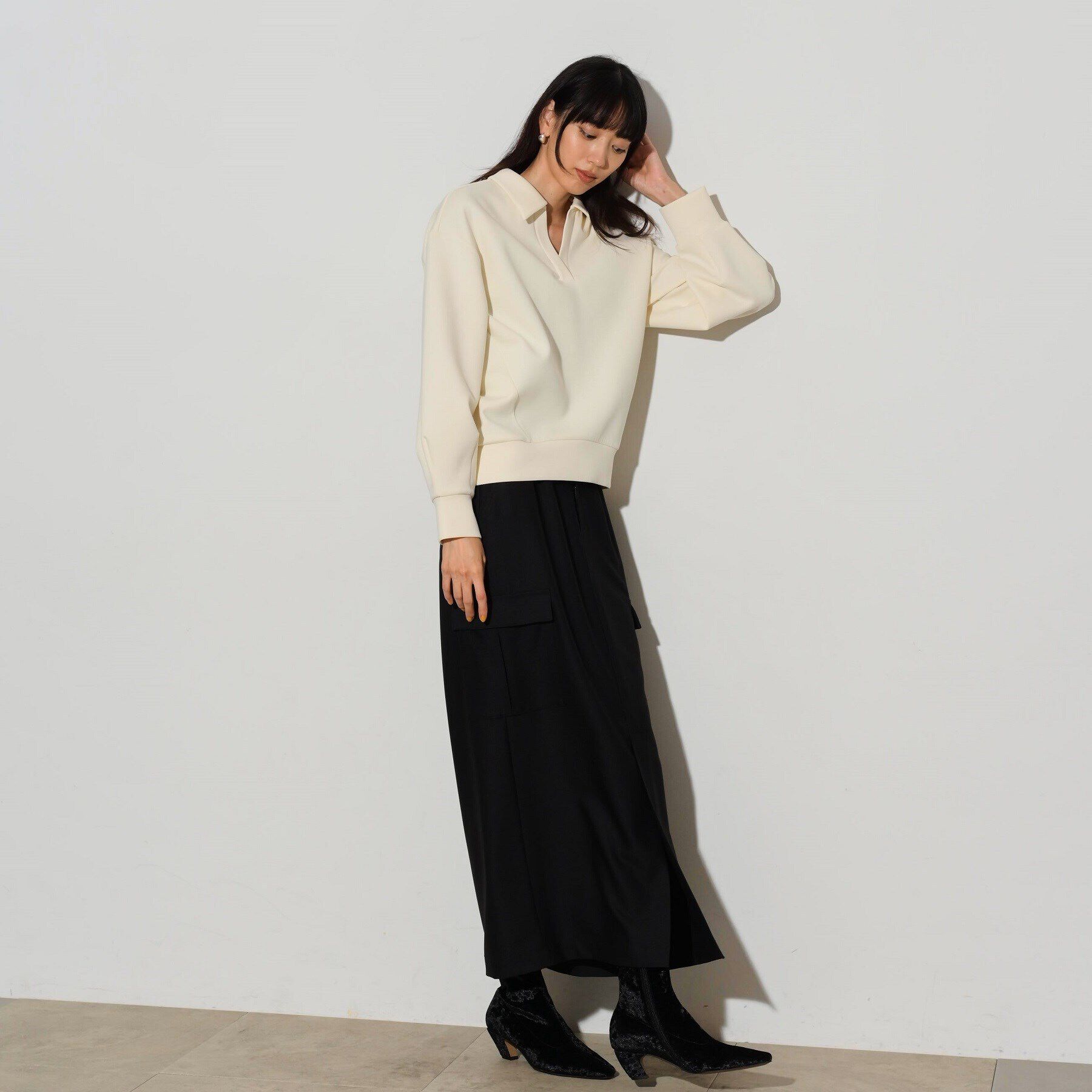 GALLEST「ボンディングスキッパーポロTOPS」|Tシャツ・カットソー|