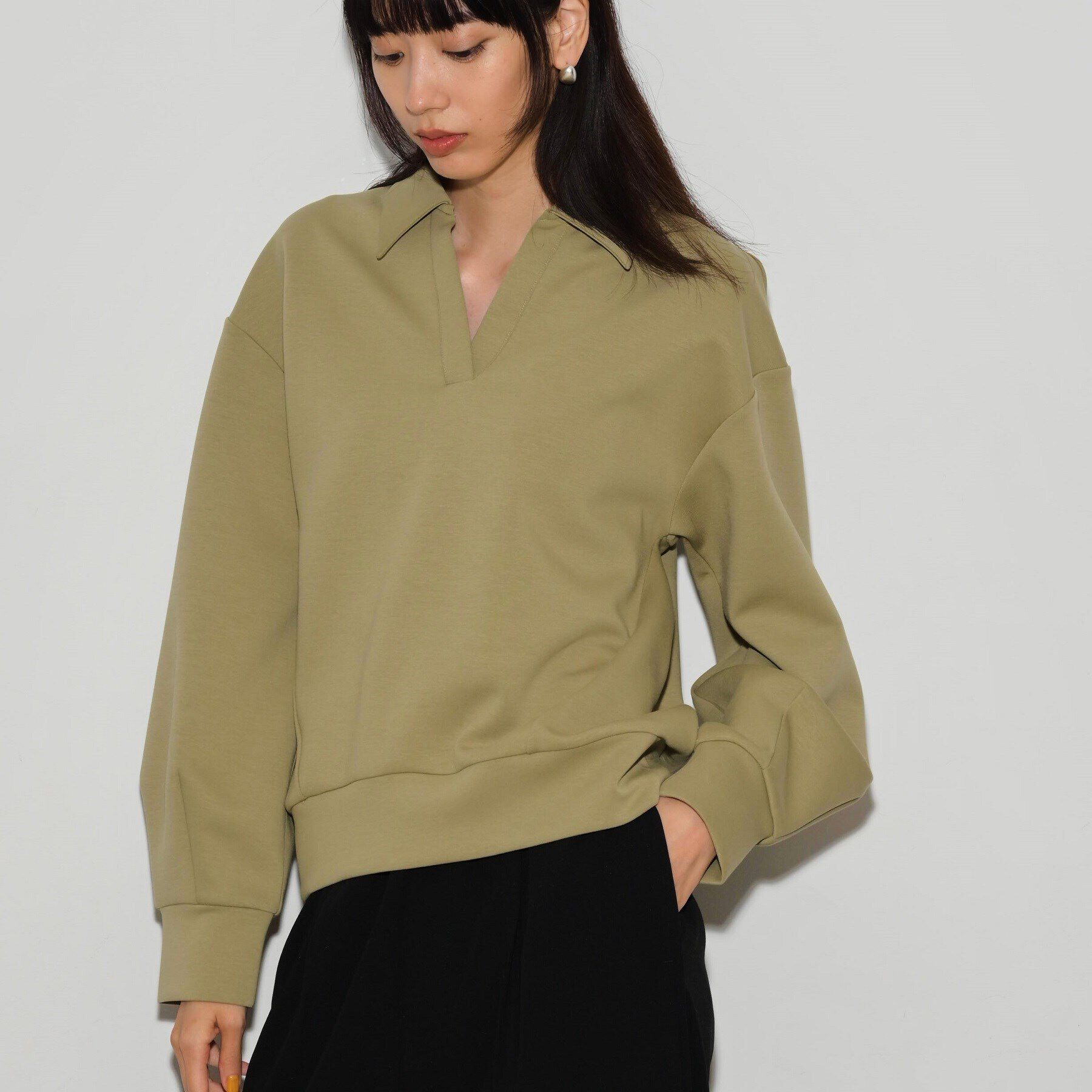 GALLEST「ボンディングスキッパーポロTOPS」|Tシャツ・カットソー|