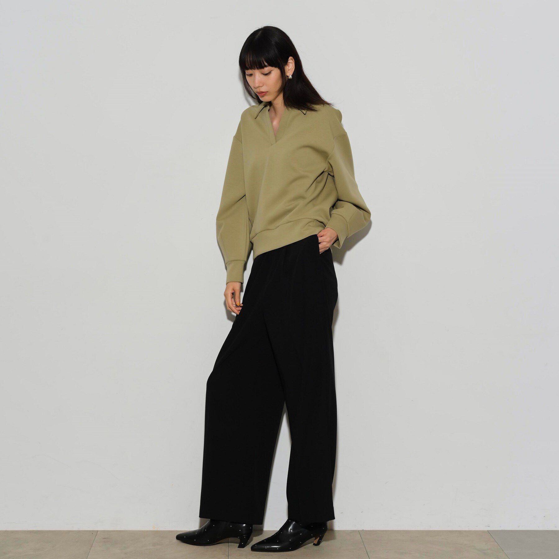 GALLEST「ボンディングスキッパーポロTOPS」|Tシャツ・カットソー|