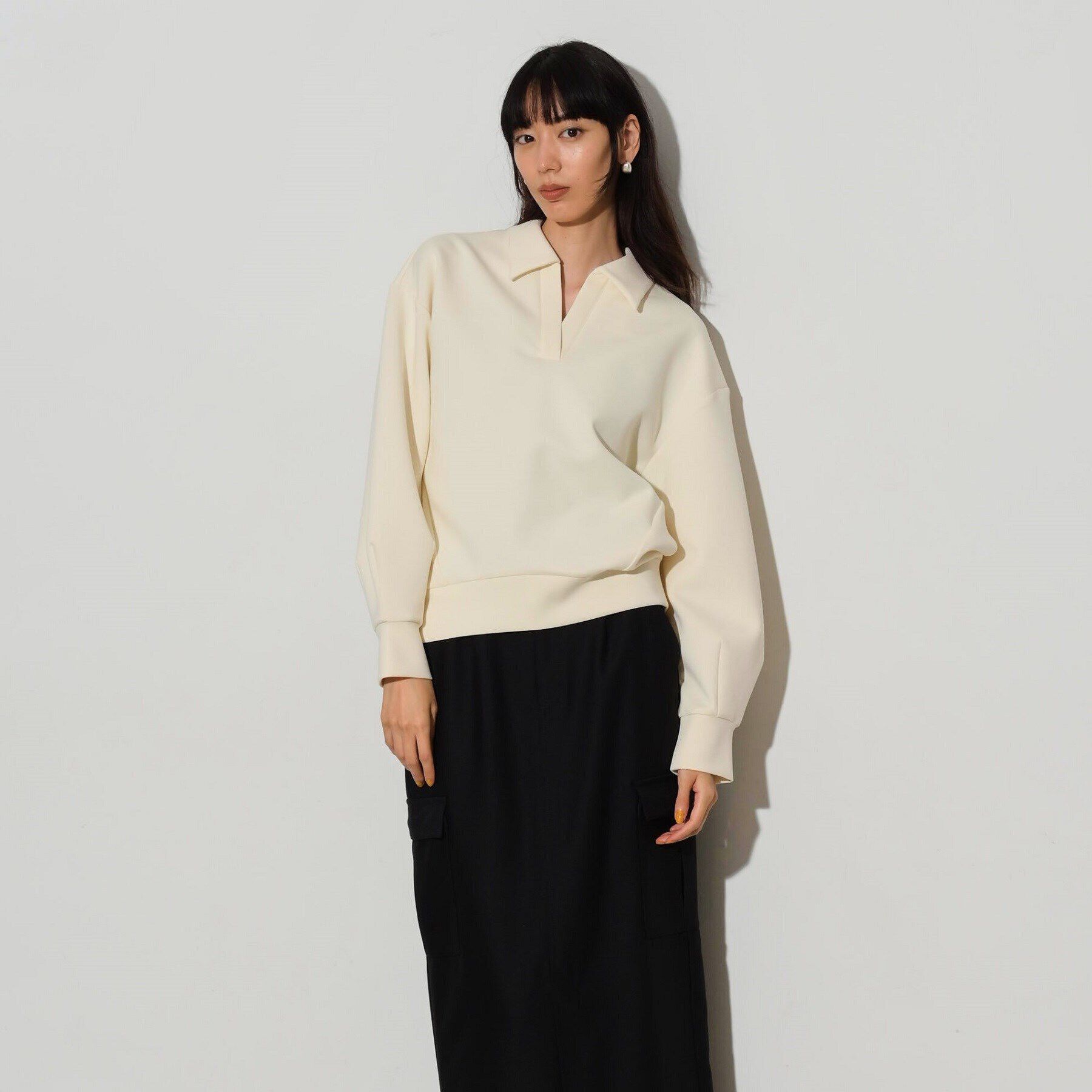 GALLEST「ボンディングスキッパーポロTOPS」|Tシャツ・カットソー|