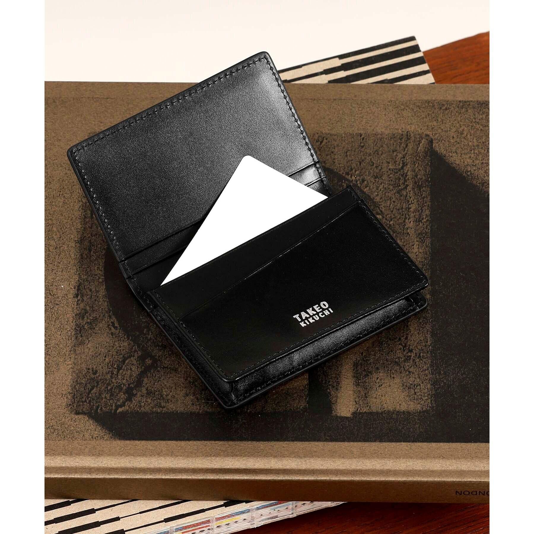 TAKEO KIKUCHI「イタリアンレザー　カードケース（名刺入れ）」|名刺入れ・カードケース|