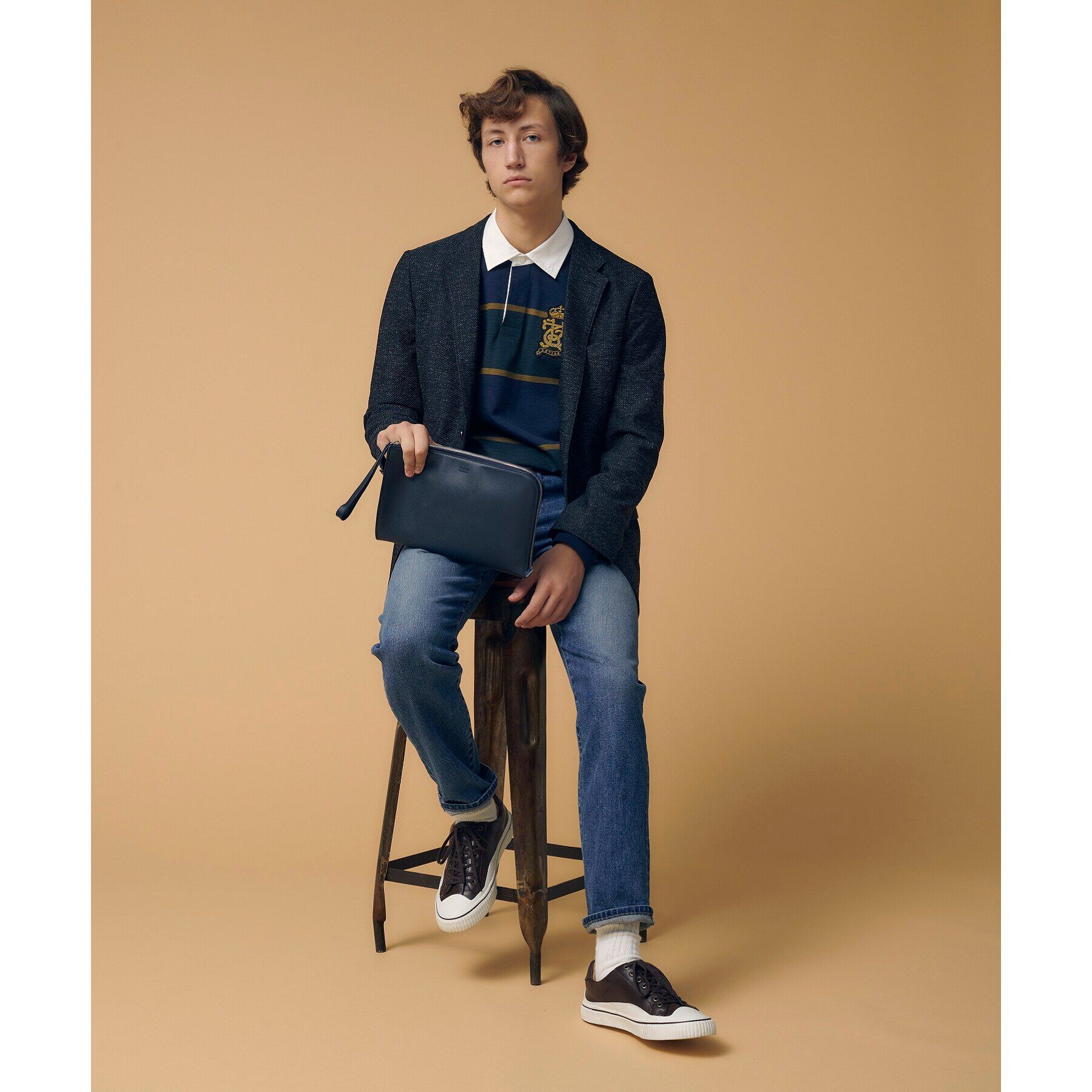 TAKEO KIKUCHI「11.5ozストレッチ 5ポケットデニムパンツ」|デニム|