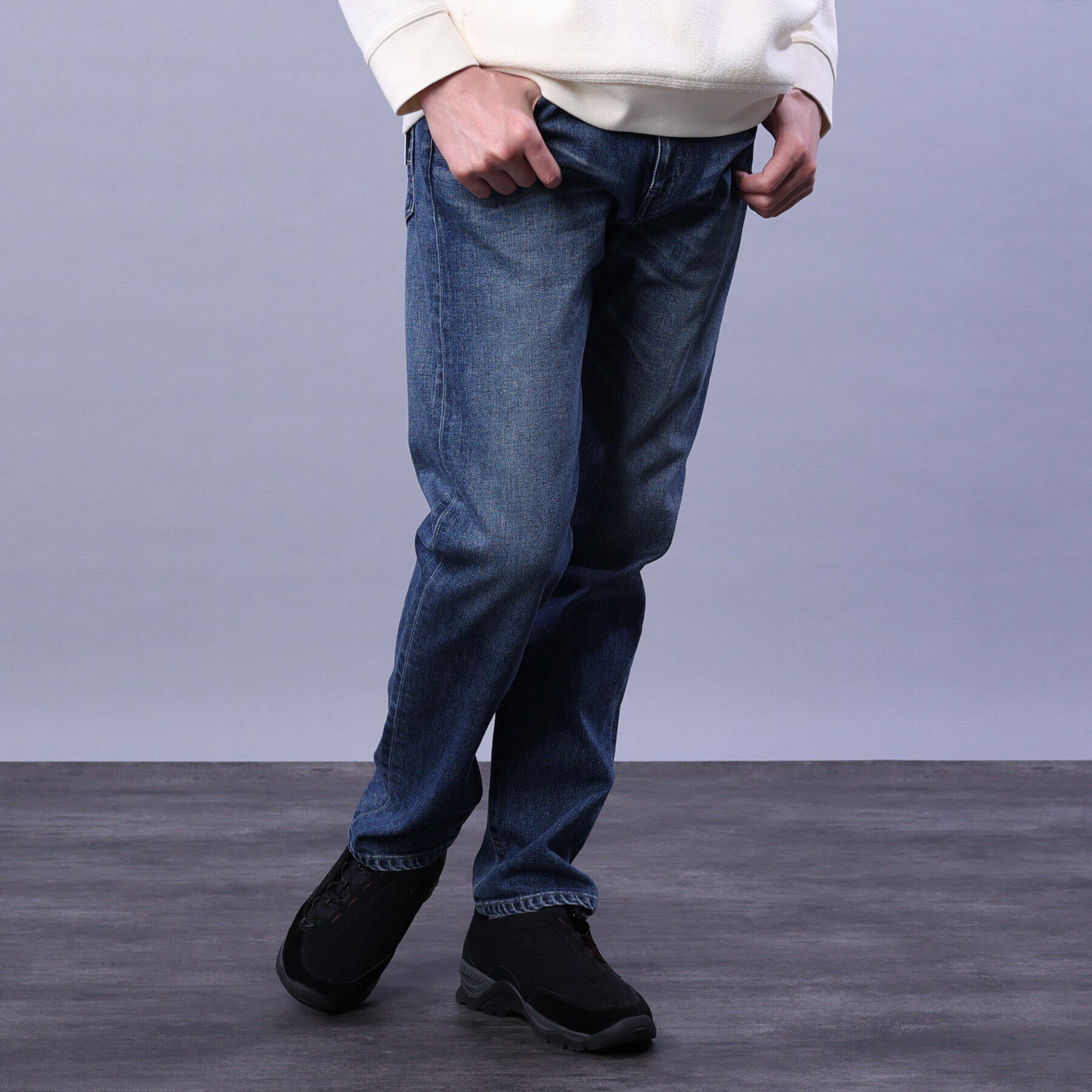 TAKEO KIKUCHI「11.5ozストレッチ 5ポケットデニムパンツ」|デニム|