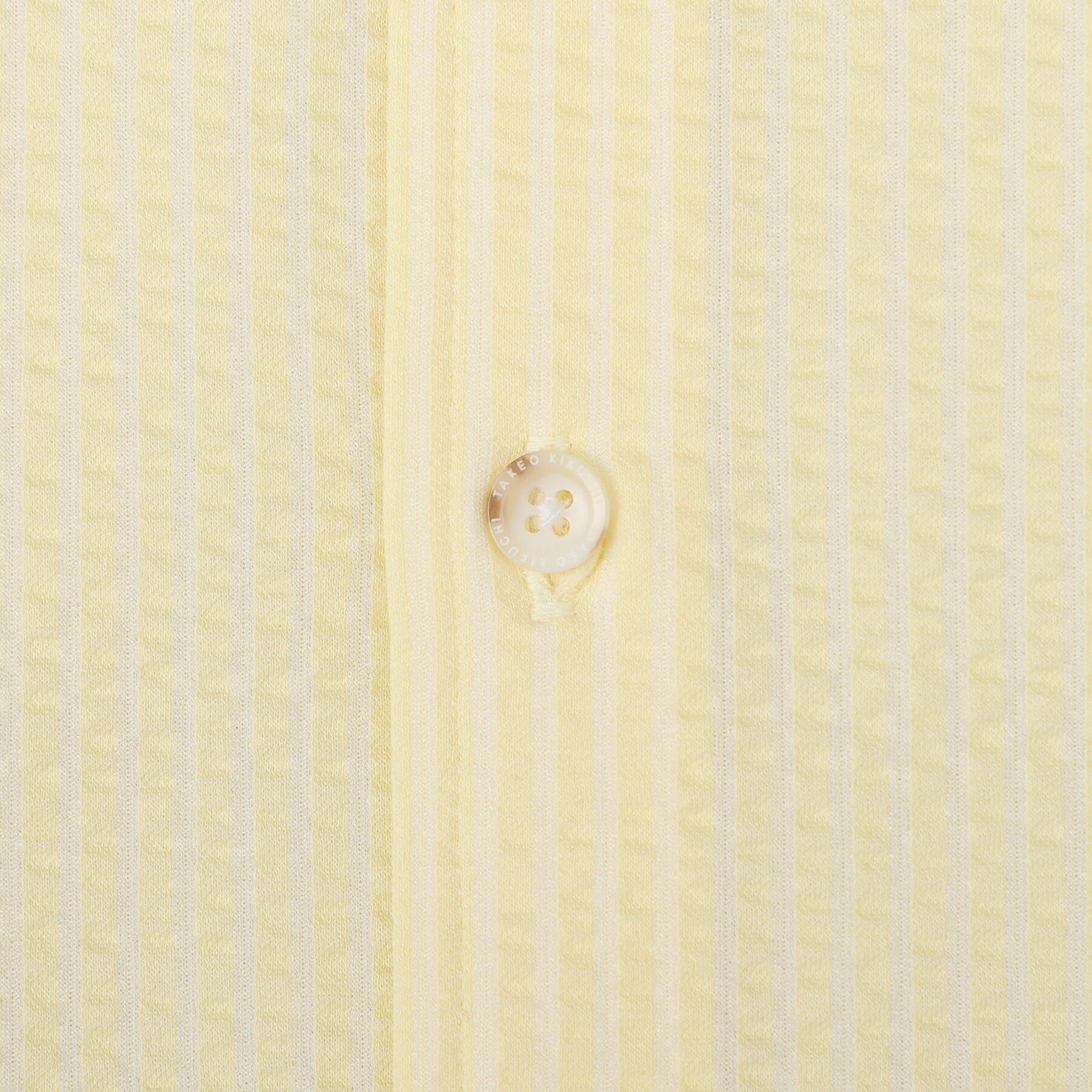 TAKEO KIKUCHI「【抗菌防臭／7分袖】サッカージャージ ストライプシャツ」|シャツ・ブラウス|