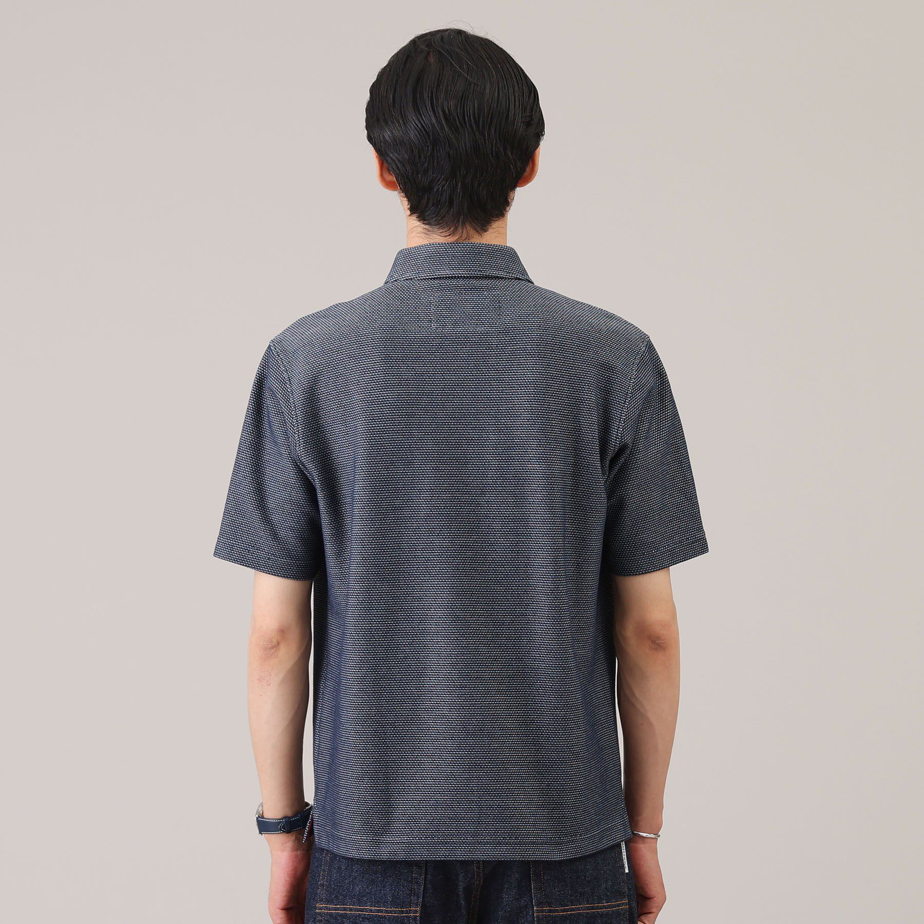 TAKEO KIKUCHI「【抗菌防臭／9色5サイズ展開】ハニカムメランジ ポロシャツ」|ポロシャツ|