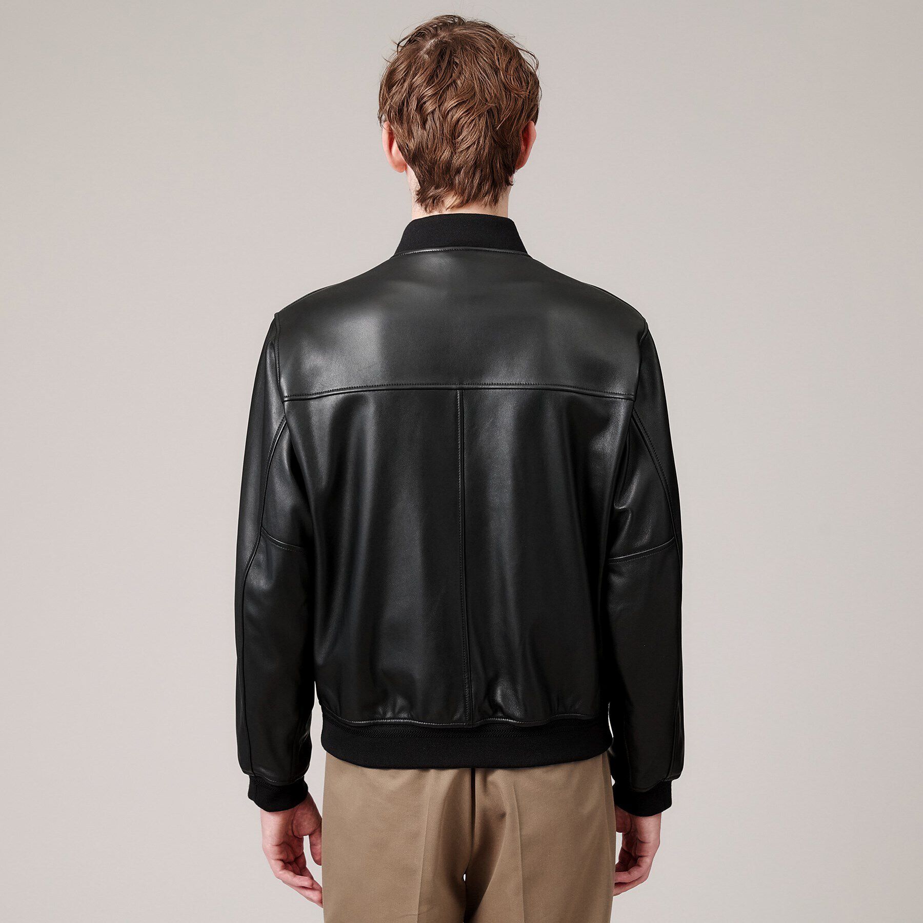 TAKEO KIKUCHI「【新作】ラムレザー ボンバー ジャケット」|ライダースジャケット|