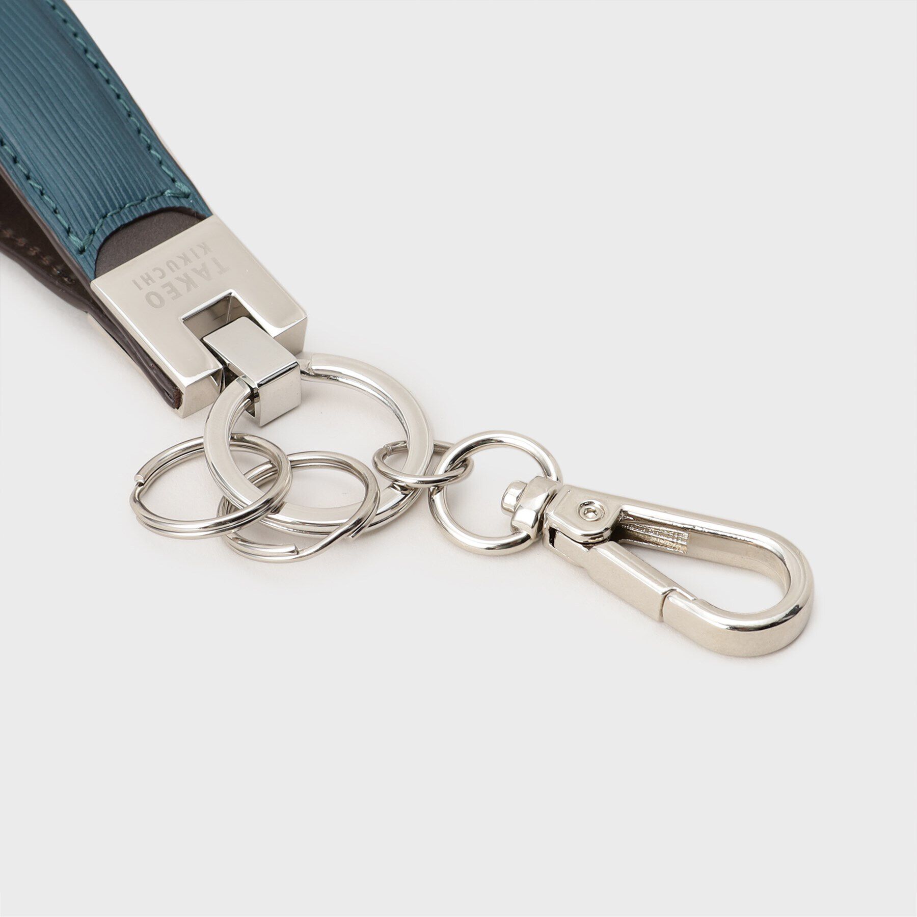 TAKEO KIKUCHI「【NEW レザーリップルシリーズ】キーリングホルダー」|キーケース|