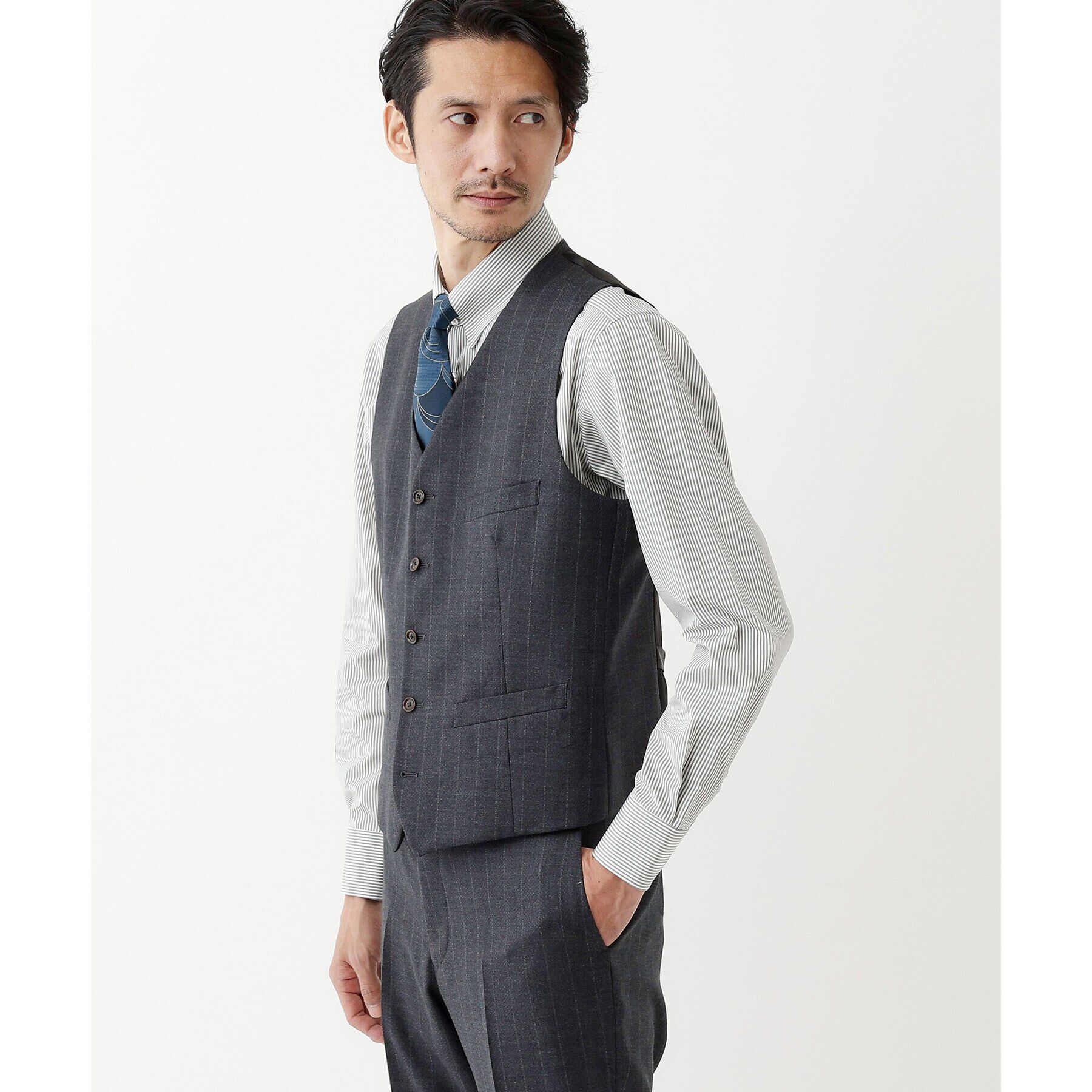 TAKEO KIKUCHI「【THE FLAGSHIP】野分紋（のわきもん）ネクタイ」|ネクタイ・蝶ネクタイ|