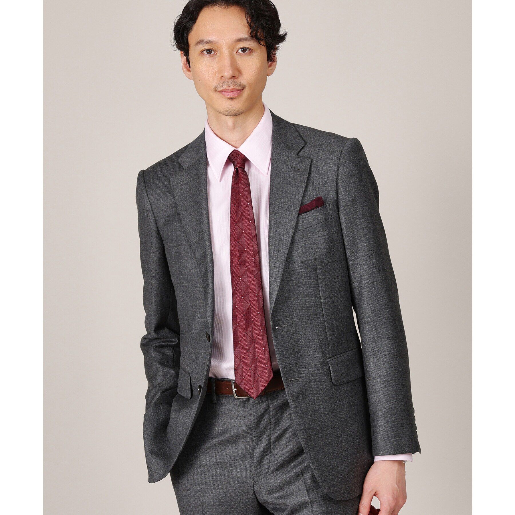 TAKEO KIKUCHI「【THE FLAGSHIP】若松紋（わかまつもん）シルクネクタイ」|ネクタイ・蝶ネクタイ|