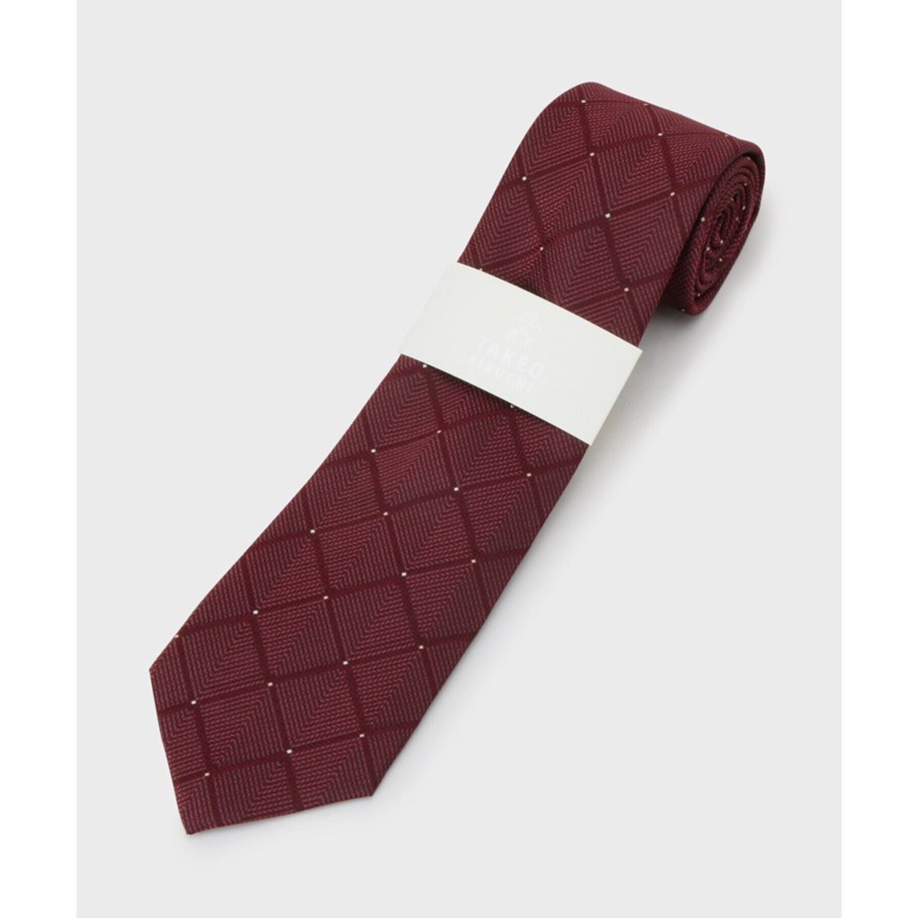 TAKEO KIKUCHI「【THE FLAGSHIP】若松紋（わかまつもん）シルクネクタイ」|ネクタイ・蝶ネクタイ|