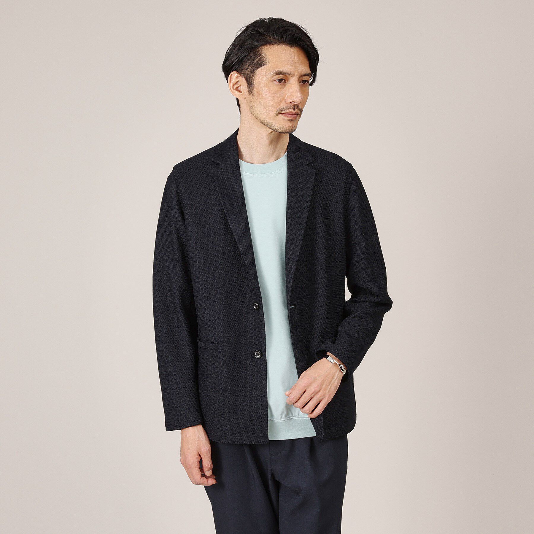 TAKEO KIKUCHI「【軽羽織】尾州ラッセル ジャケット」|テーラードジャケット|
