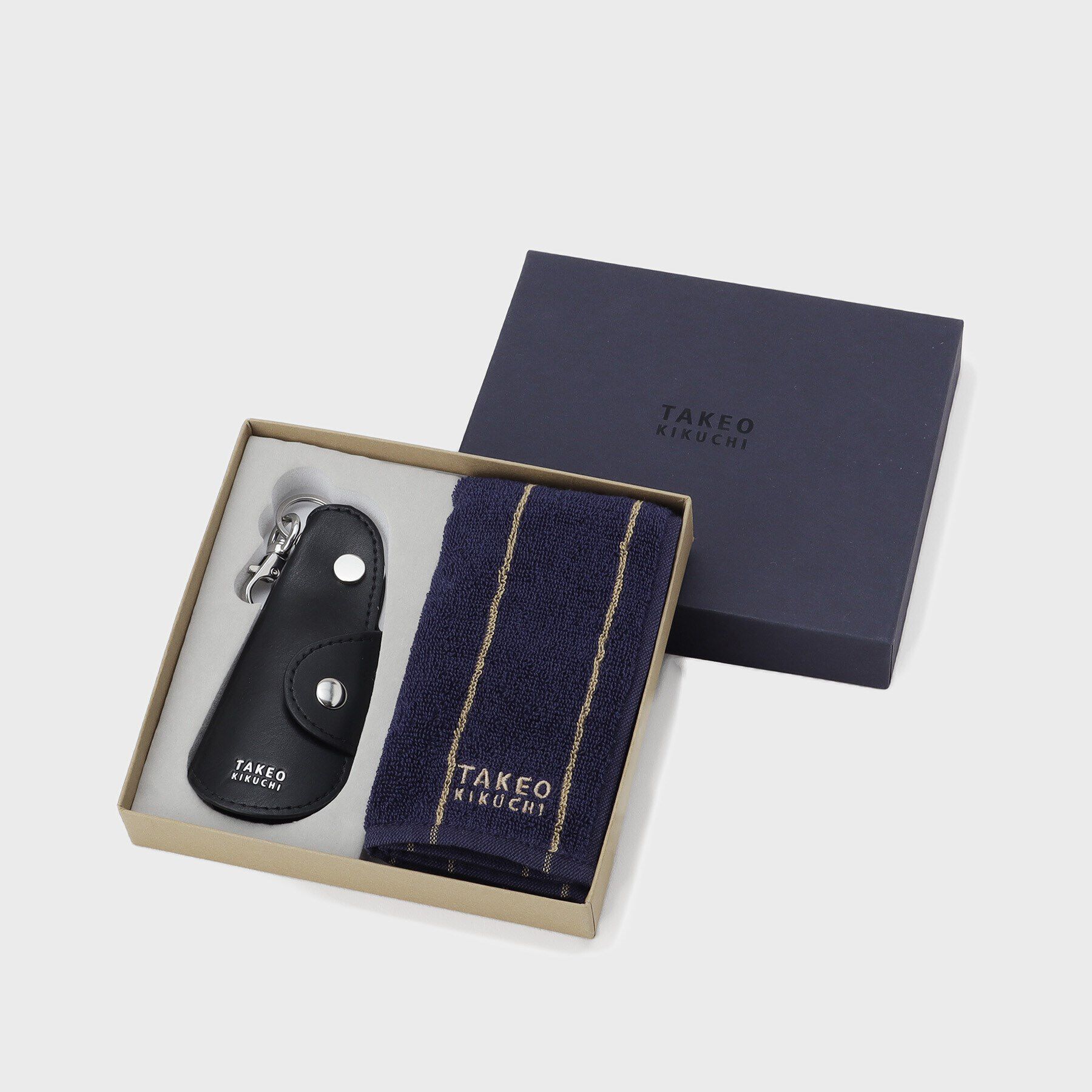 TAKEO KIKUCHI「タオルハンカチシューホーンセット」|その他|ネイビー(094)