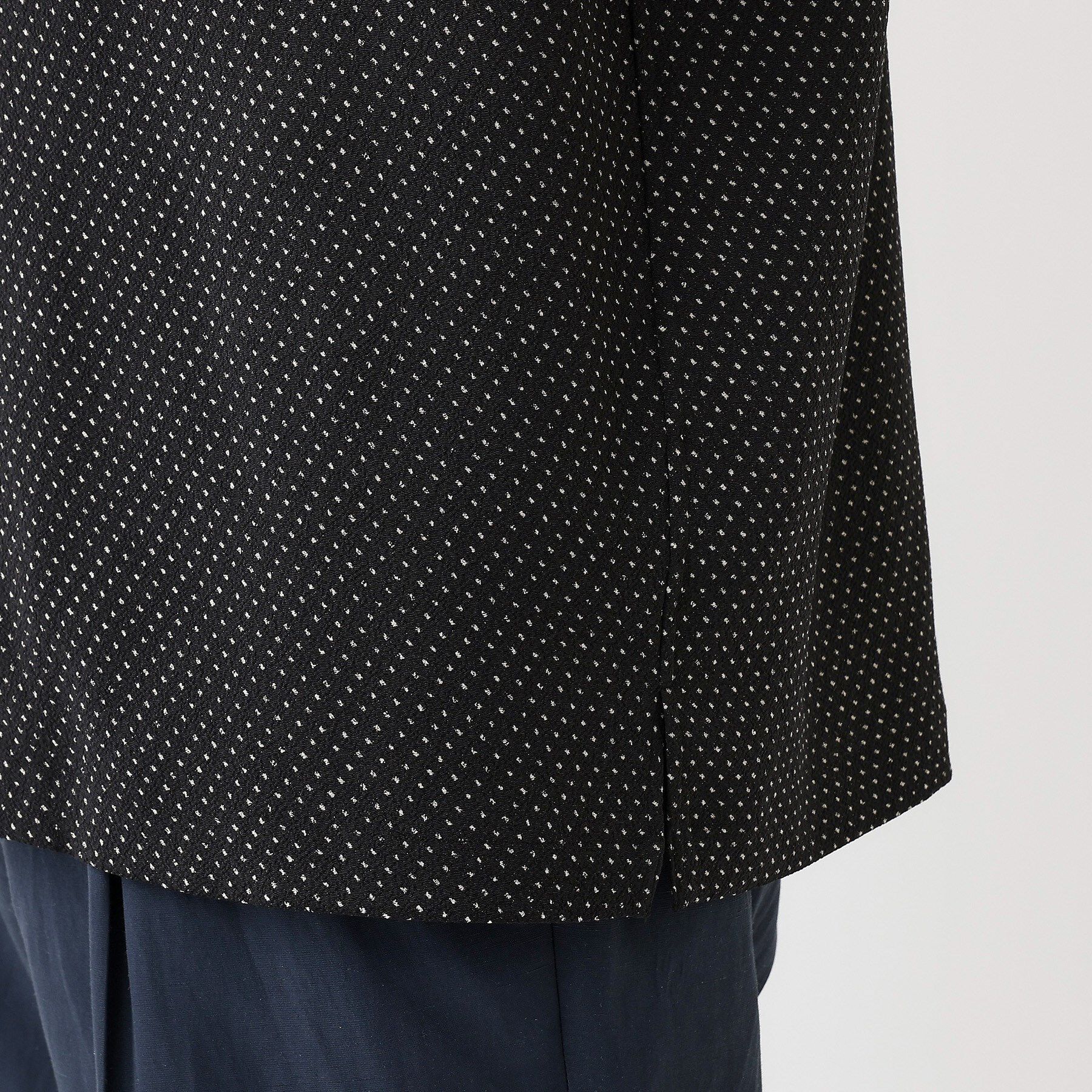 TAKEO KIKUCHI「【THE FLAGSHIP】丹後ちりめん 半袖シャツ」|シャツ・ブラウス|